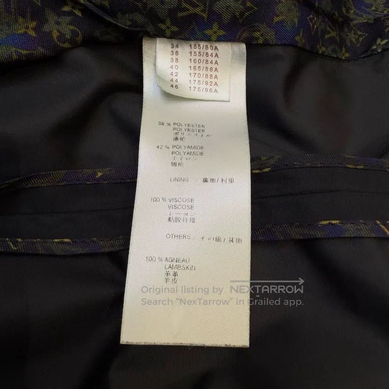 Louis Vuitton Louis Vuitton Black 9-point sleeve design with lambskin st Size XS / US 0-2 / IT 36-38 - 8 Thumbnail