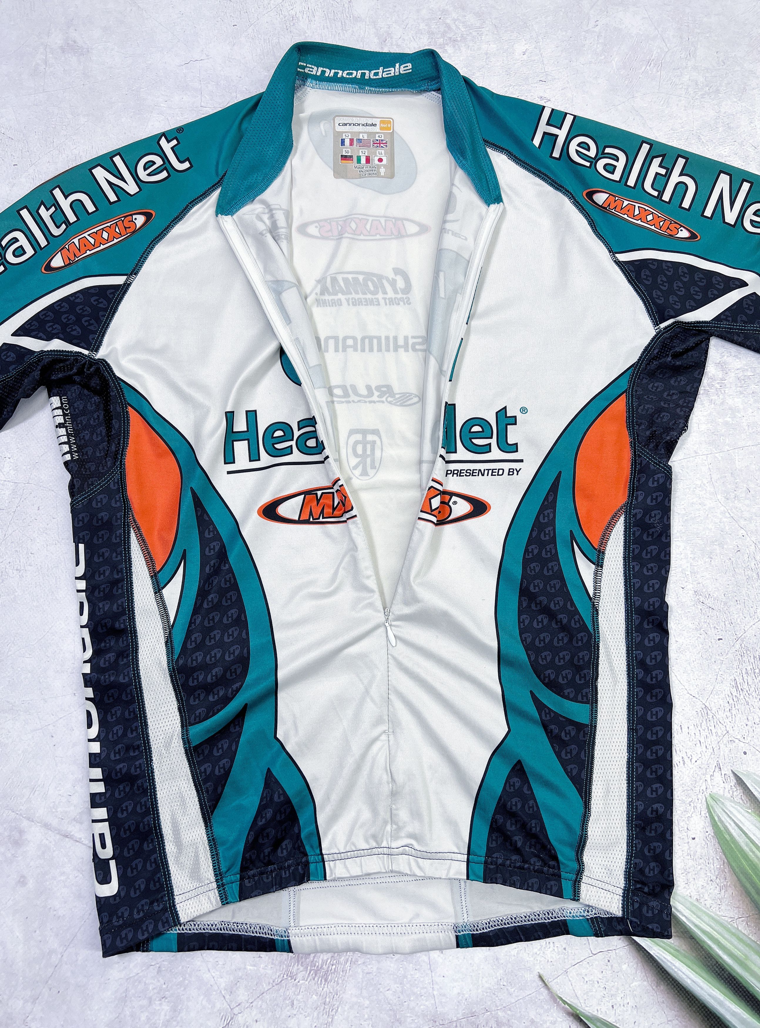 Sports Specialties Cannondale Health Net Cycling Jersey Maxxis Size US M / EU 48-50 / 2 - 3 Thumbnail