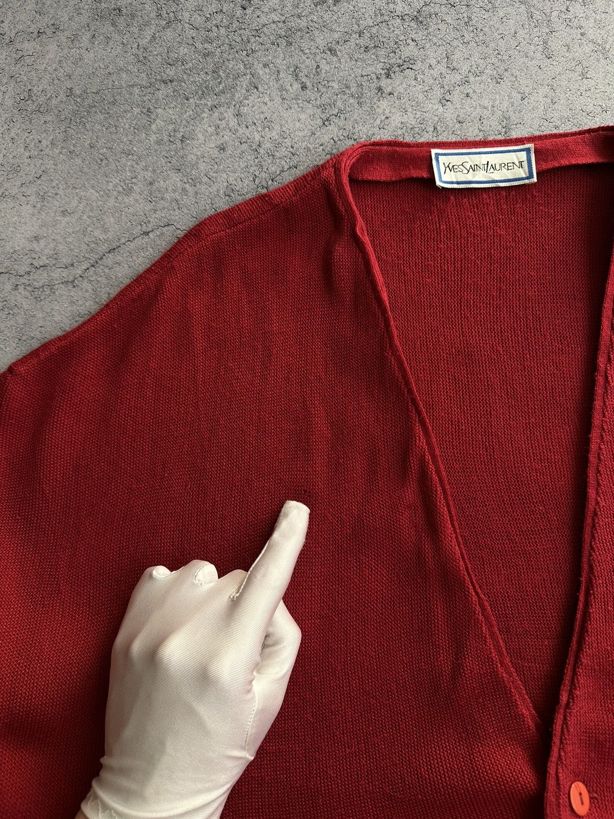 Yves Saint Laurent Vintage 80s Yves Saint Laurent YSL Cardigan Size US XL / EU 56 / 4 - 8 Thumbnail