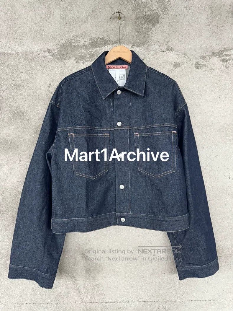 Acne Studios Acne Studios Raw Denim Jacket Size US M / EU 48-50 / 2 - 1 Thumbnail