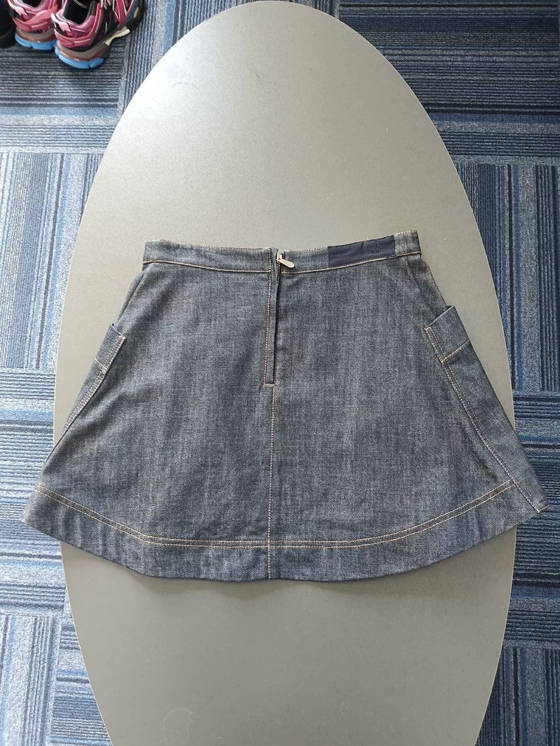 Dior Dior Rhinestone patterned denim skirt 2504-Nextarrow Size 26" / US 2 / IT 38 - 2 Thumbnail