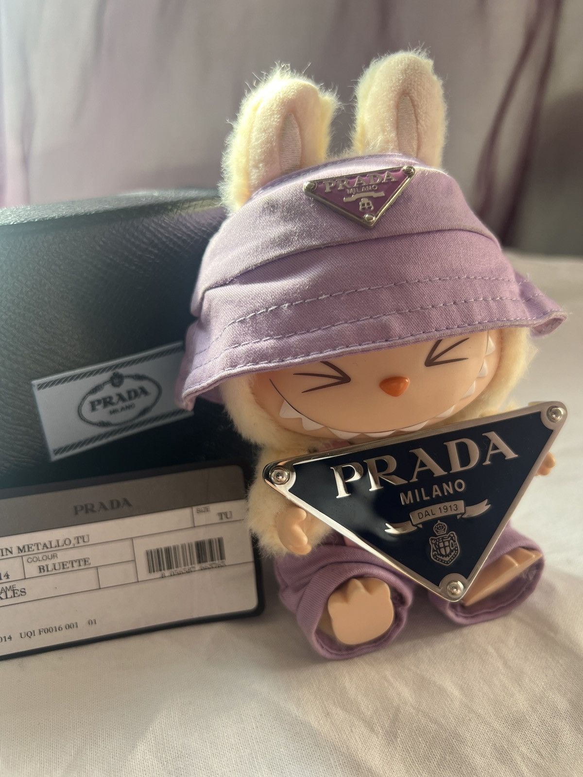Prada 🔺Prada triangle logo metal belt buckle Size ONE SIZE - 3 Thumbnail