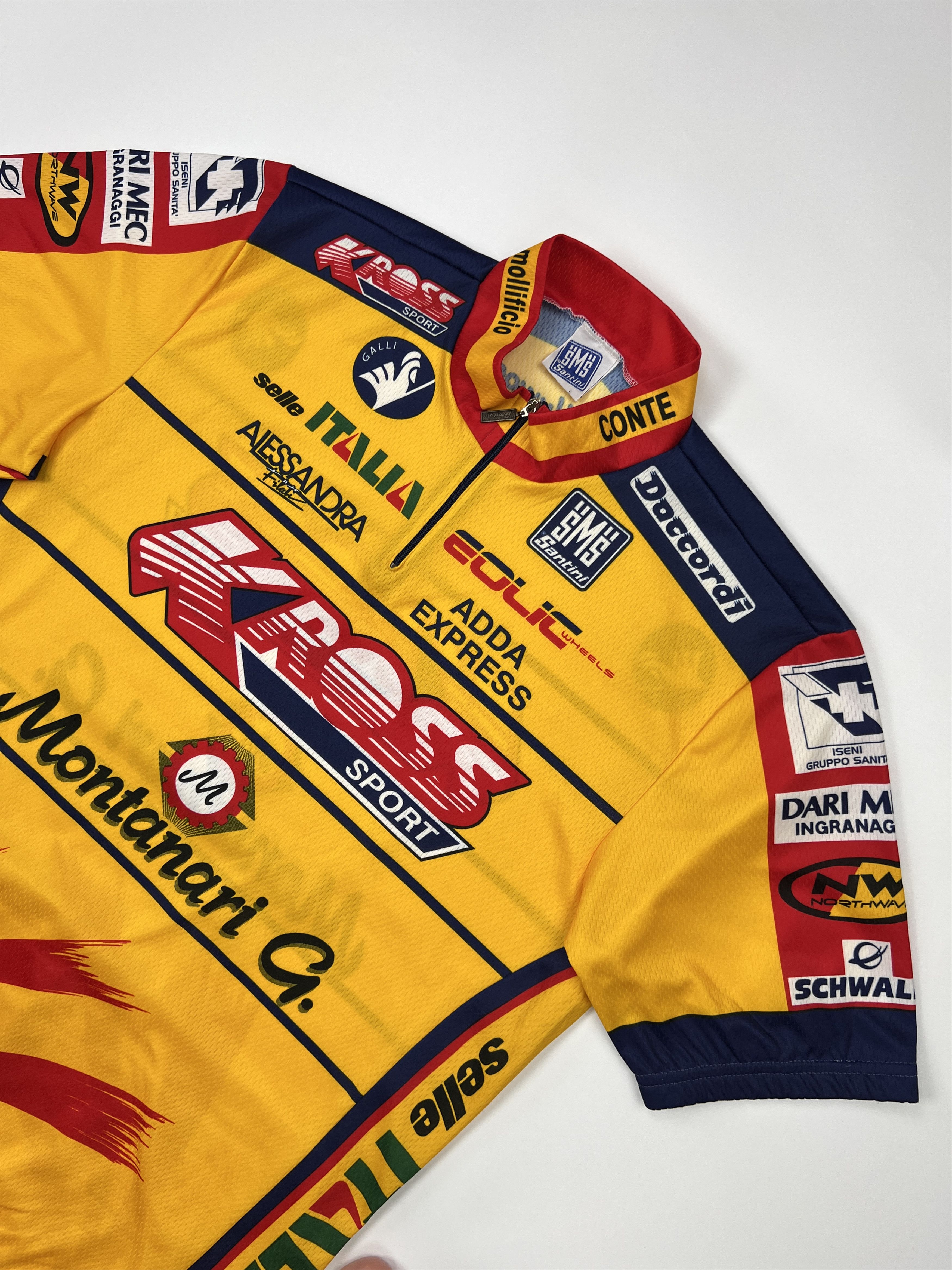 Other Santini SMS Cycling Branding Jersey Kross Size US XXL / EU 58 / 5 - 3 Thumbnail