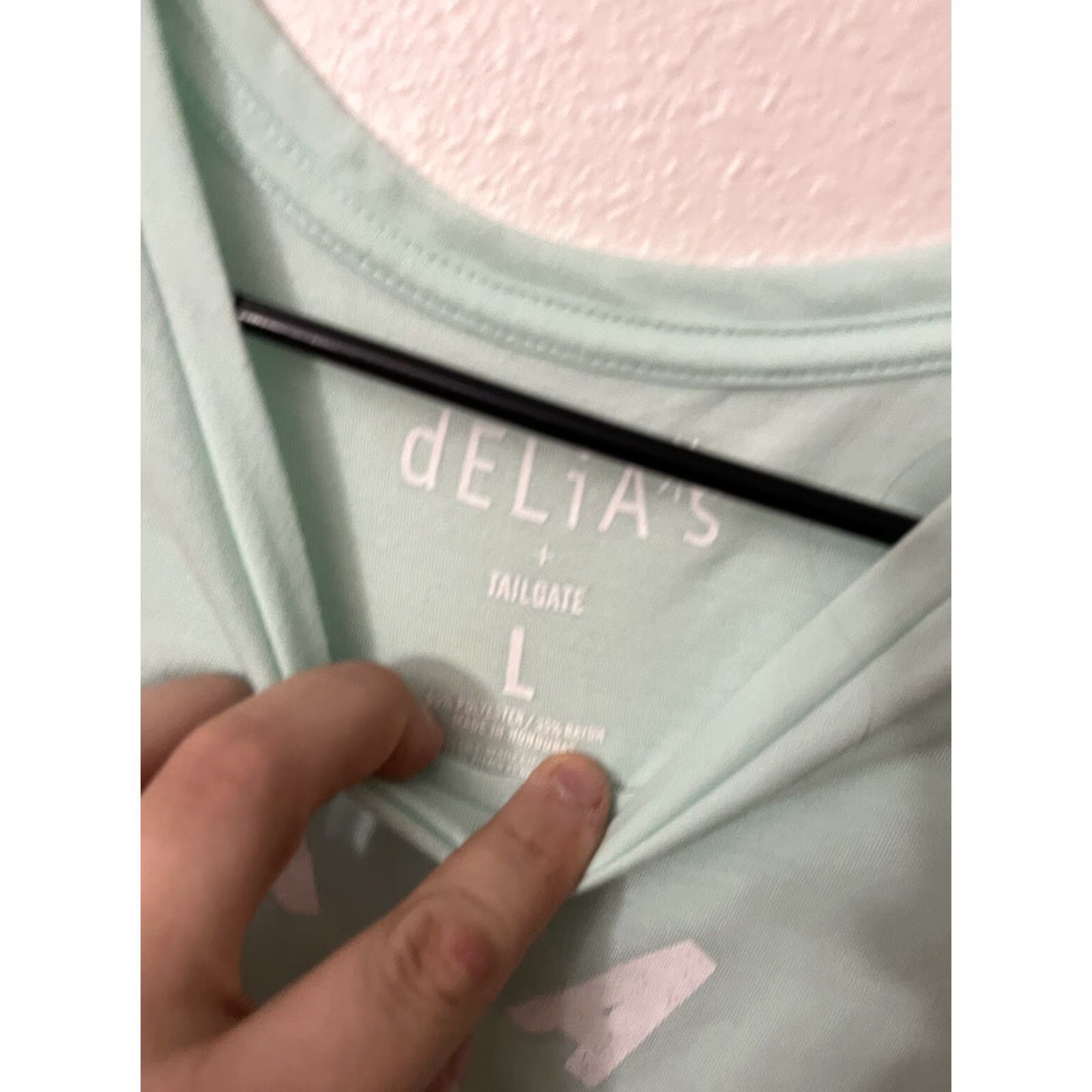 Vintage VINTAGE Delia’s Mint Green Tank Top Women L Tank Top Montauk 90s Theme Shirts Mens Womens? Size L / US 10 / IT 46 - 3 Thumbnail