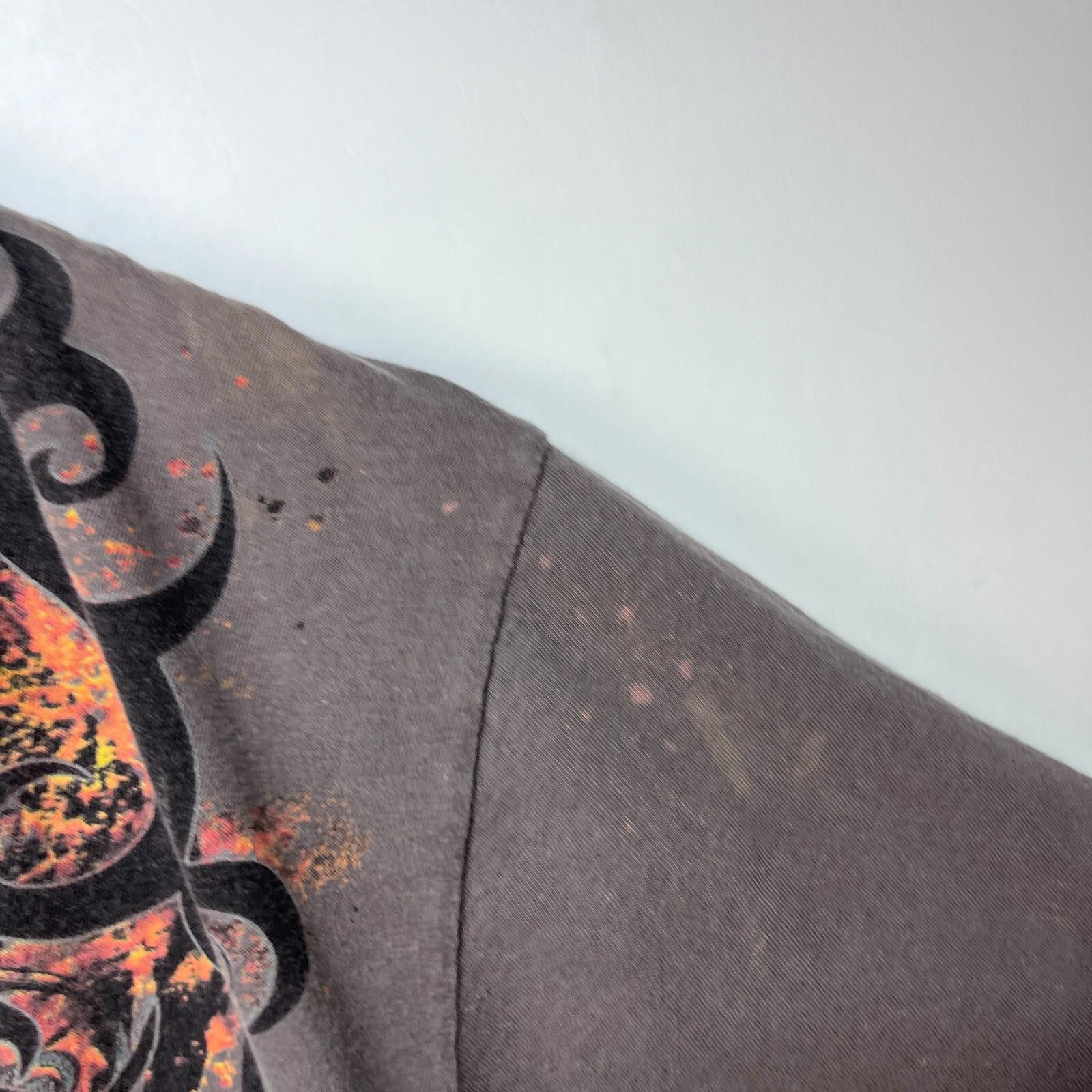 Harley Davidson Vintage Harley-Davidson Skull MMA Y2K T-Shirt AOP Large Size US L / EU 52-54 / 3 - 7 Thumbnail
