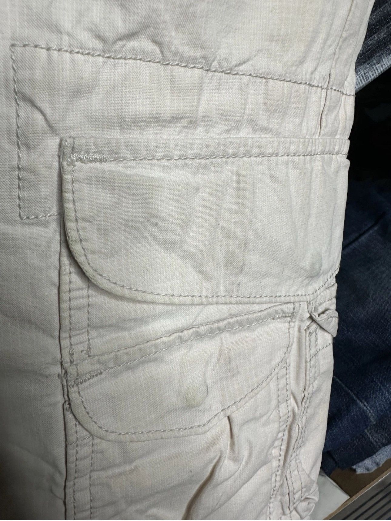 Levi's Levi’s Vintage TRASHED Cargo Aviation Shorts Size US 34 / EU 50 - 11 Thumbnail