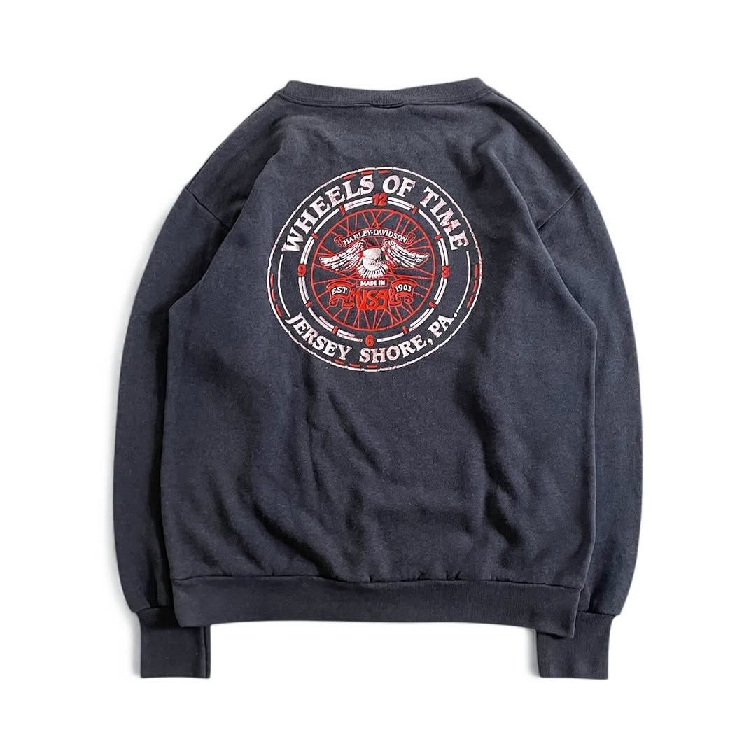 Harley Davidson 1991 Vintage 3D Emblem Harley Davidson Sweatshirt Size US M / EU 48-50 / 2 - 2 Thumbnail