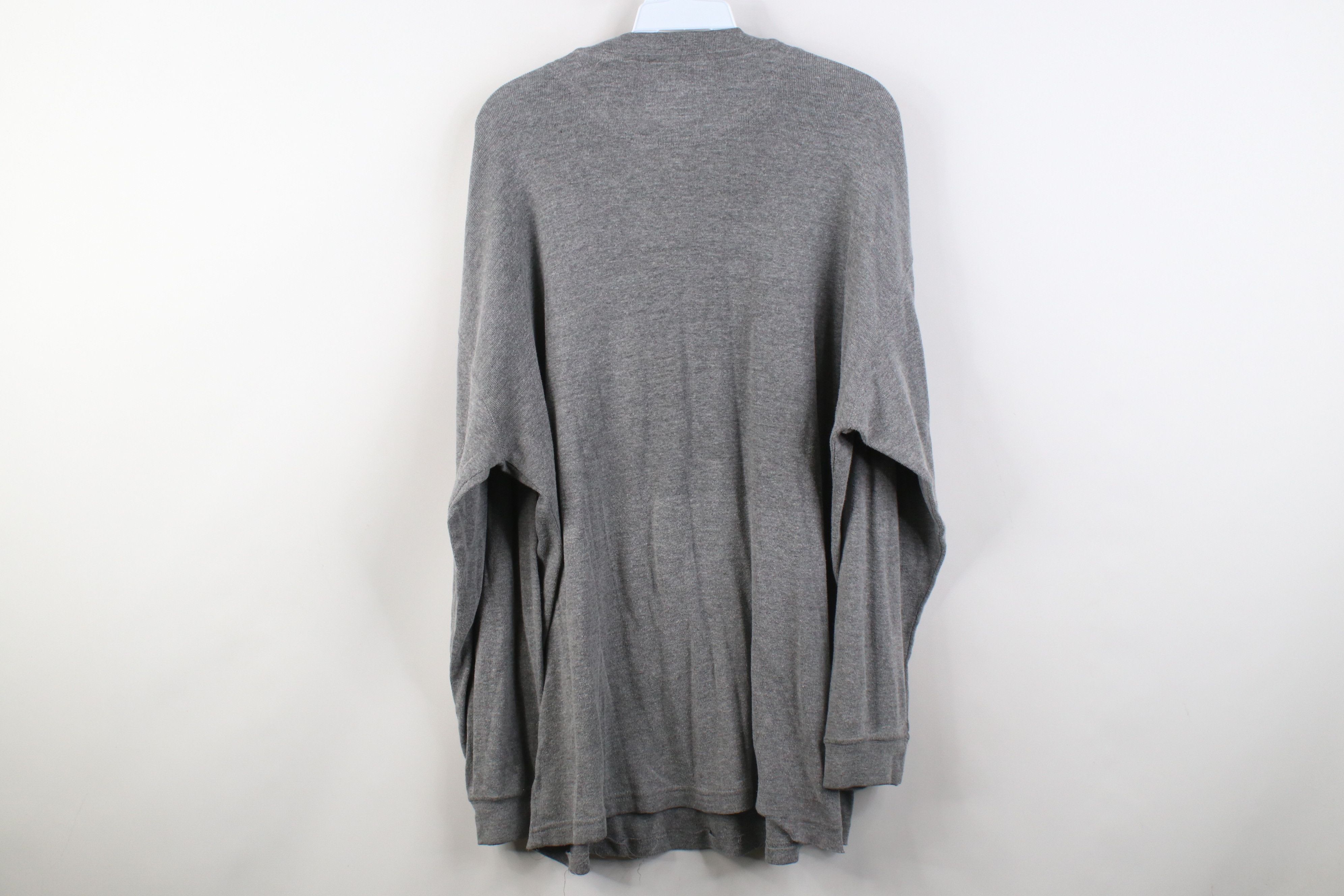 Vintage Vintage 90s Streetwear Blank Baggy Long Sleeve T-Shirt Size US XL / EU 56 / 4 - 10 Thumbnail