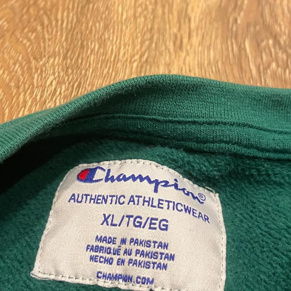Champion Brand New Champion Gratified Green Logo Sweatshirt Size US XL / EU 56 / 4 - 8 Thumbnail