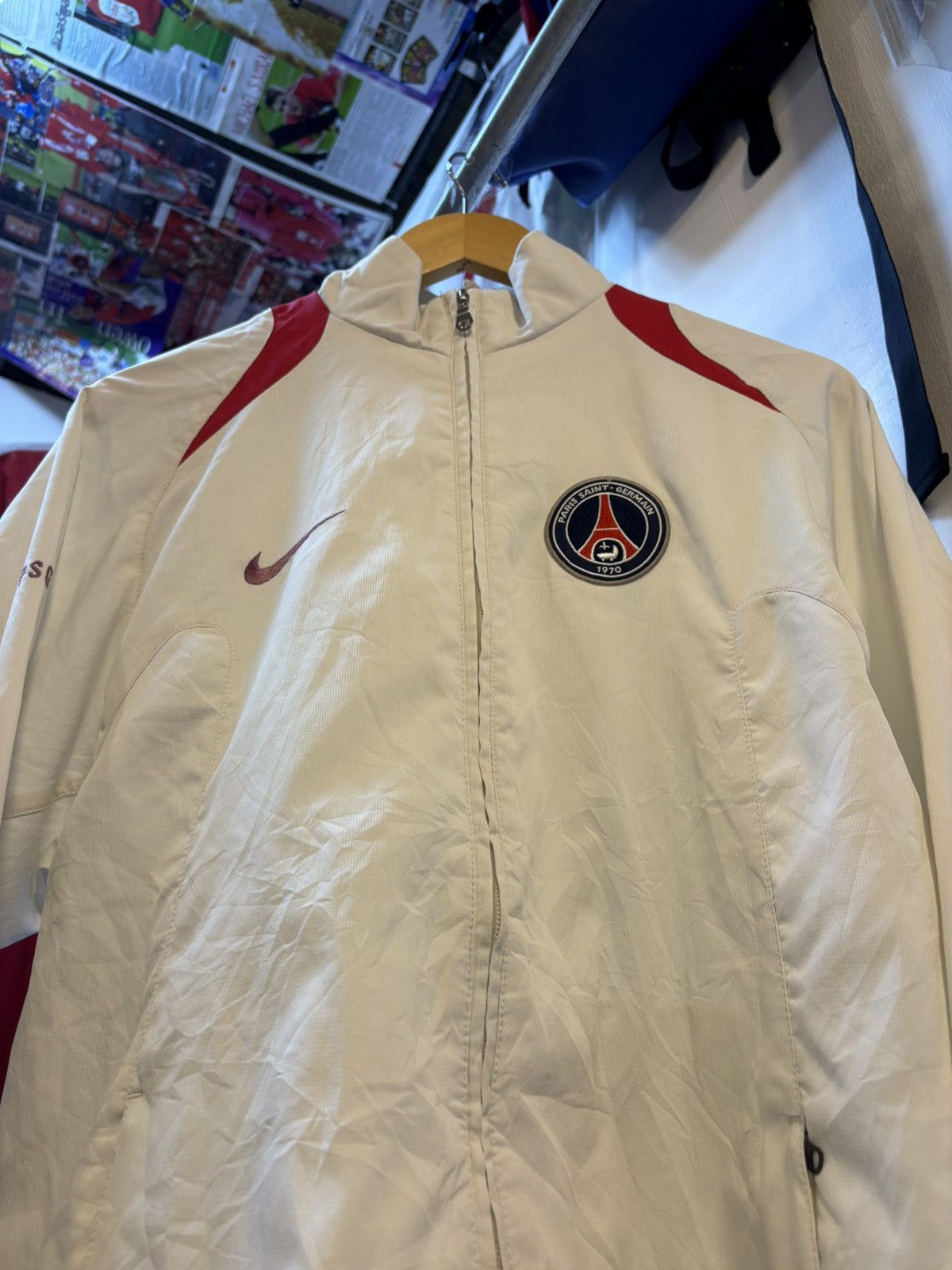 Nike Vintage Y2K Paris Saint-Germain Tracksuit Size US M / EU 48-50 / 2 - 2 Thumbnail