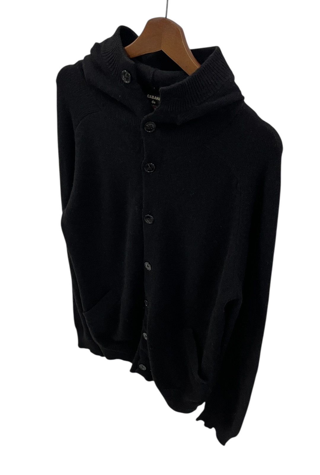 Issey Miyake Cabane De Zucca Wool Cardigan Size US S / EU 44-46 / 1 - 3 Thumbnail