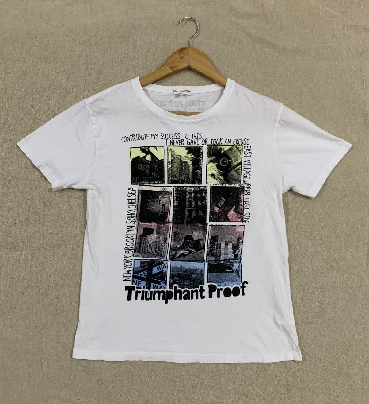 Vintage VINTAGE SOUL OF FREEDOM PHOTO TEE Size US M / EU 48-50 / 2 - 1 Thumbnail