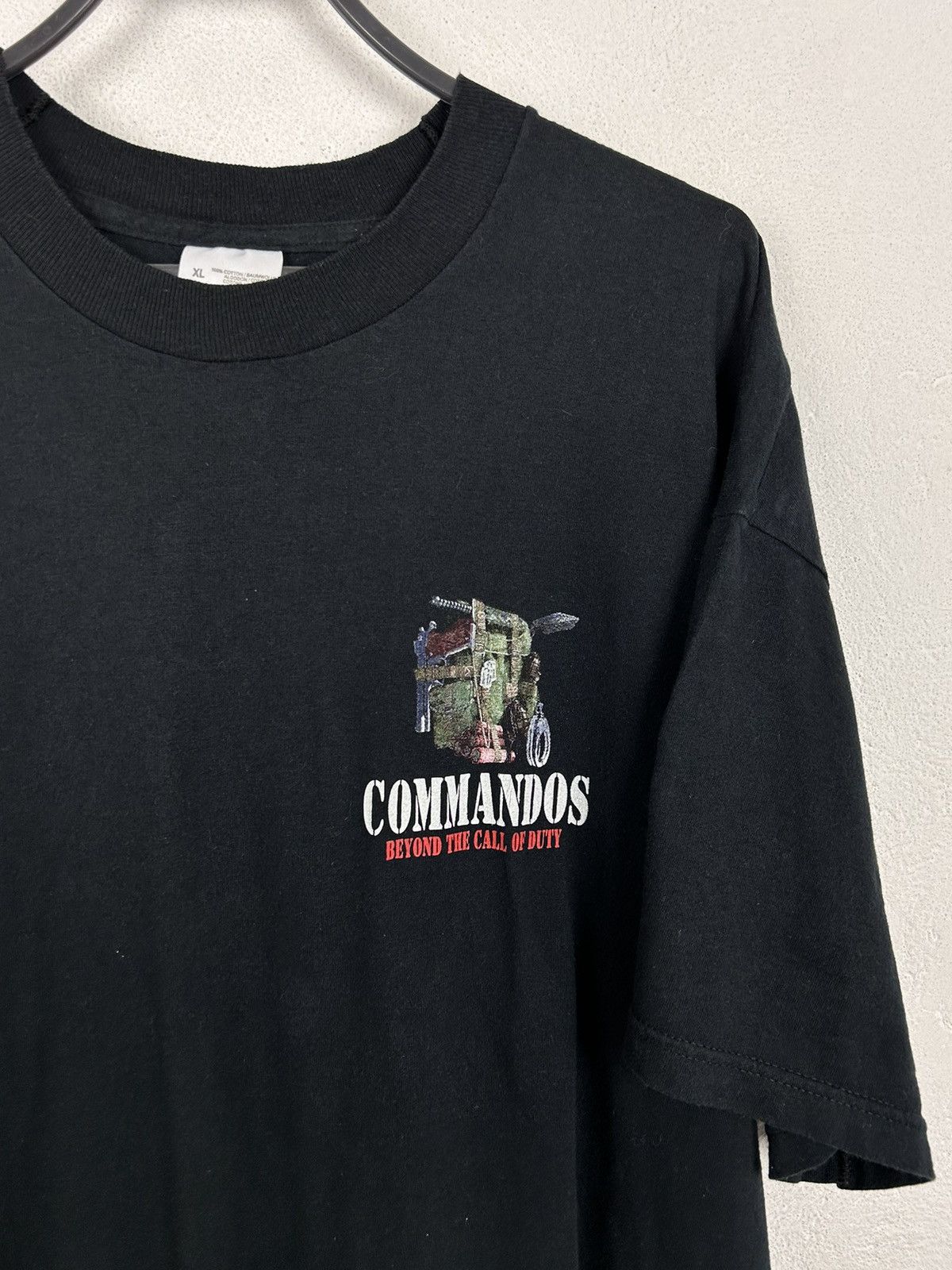 Vintage Commandos Beyond The Call Of Duty 1999 Game Promo T-Shirt Size US XL / EU 56 / 4 - 4 Thumbnail