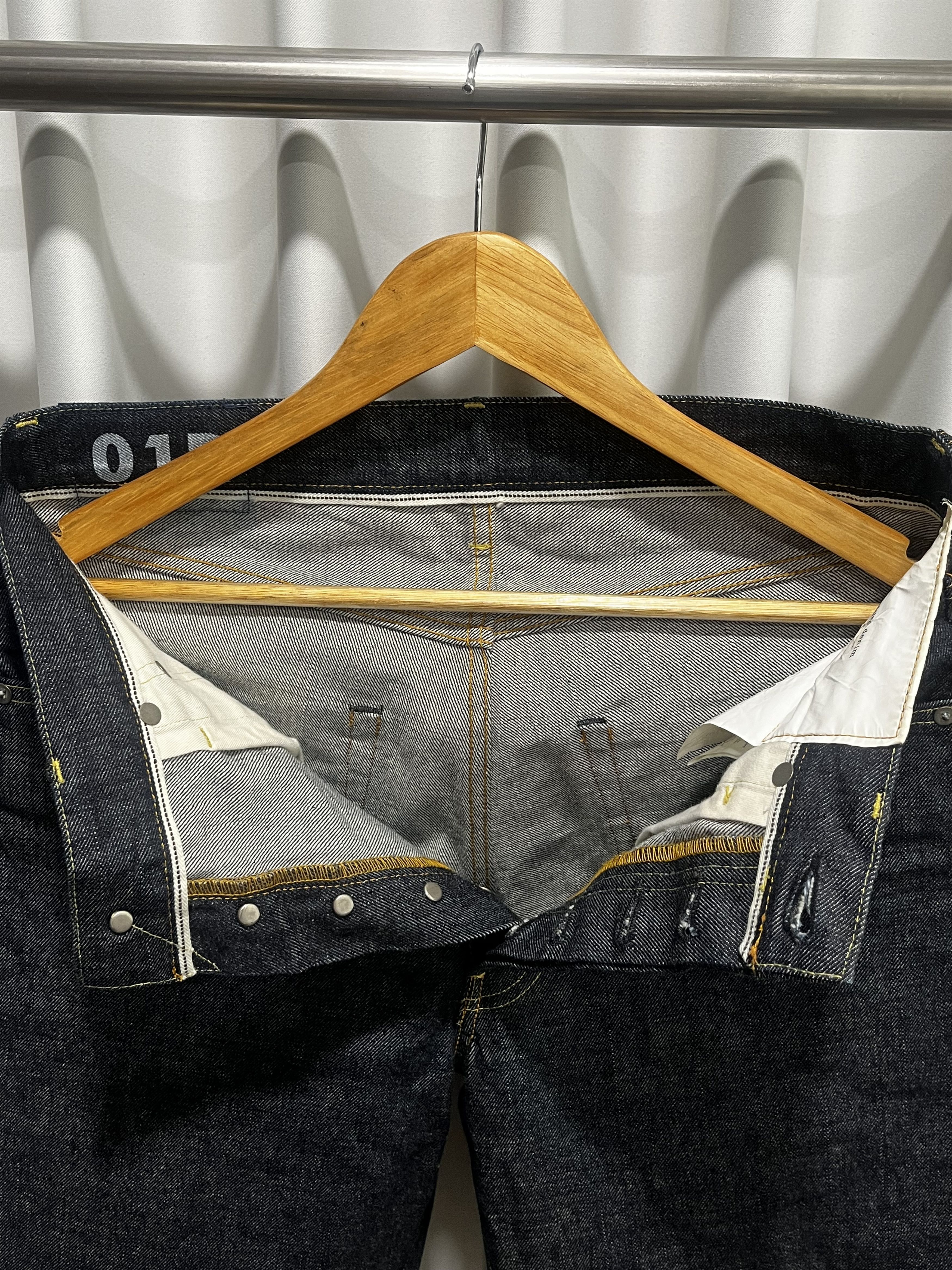 Visvim Social Sculpture 01 unwashed jeans Size US 32 / EU 48 - 3 Thumbnail