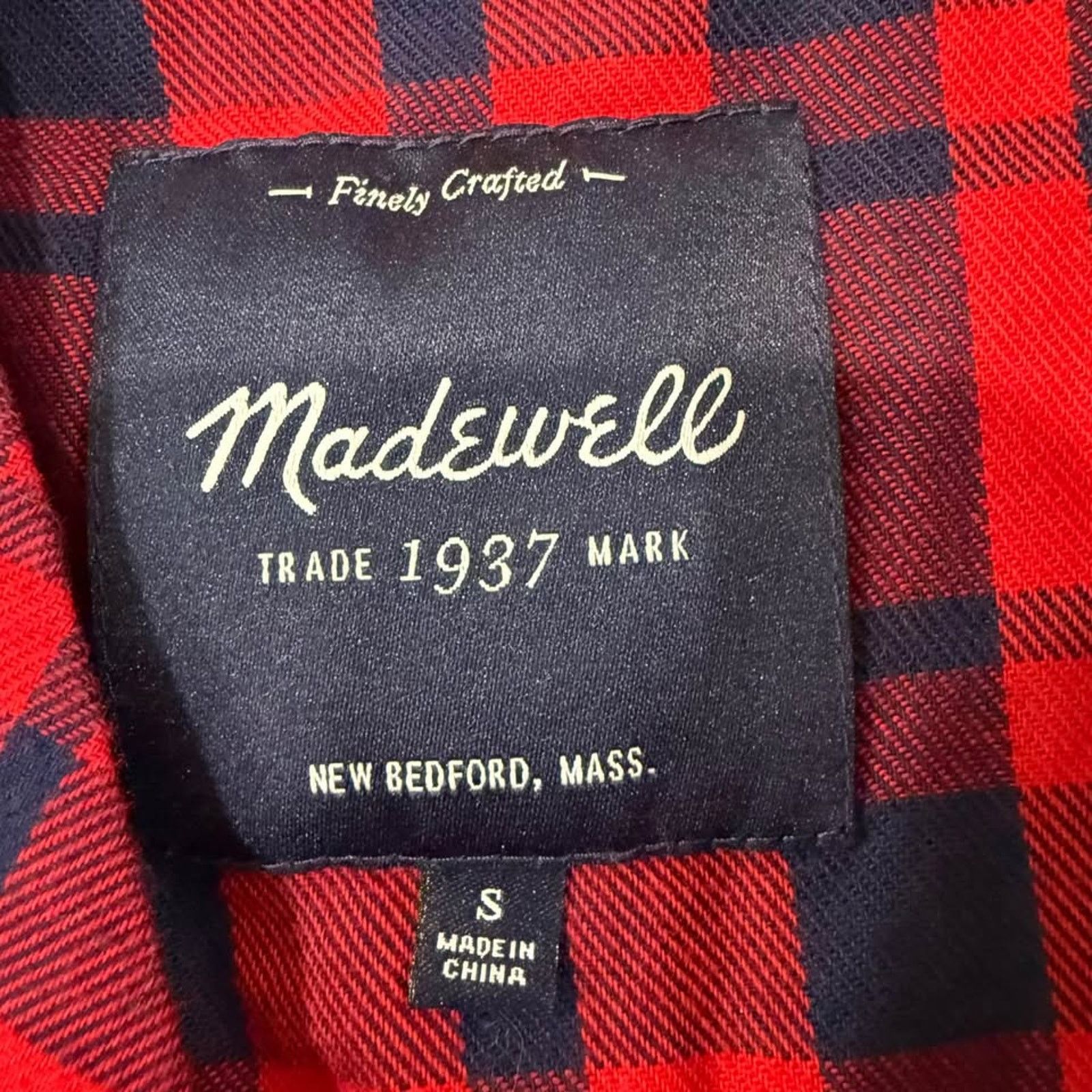 Madewell Madewell Plaid Kimono Style Tie Wrap Sweater Womens Small Size S / US 4 / IT 40 - 4 Thumbnail