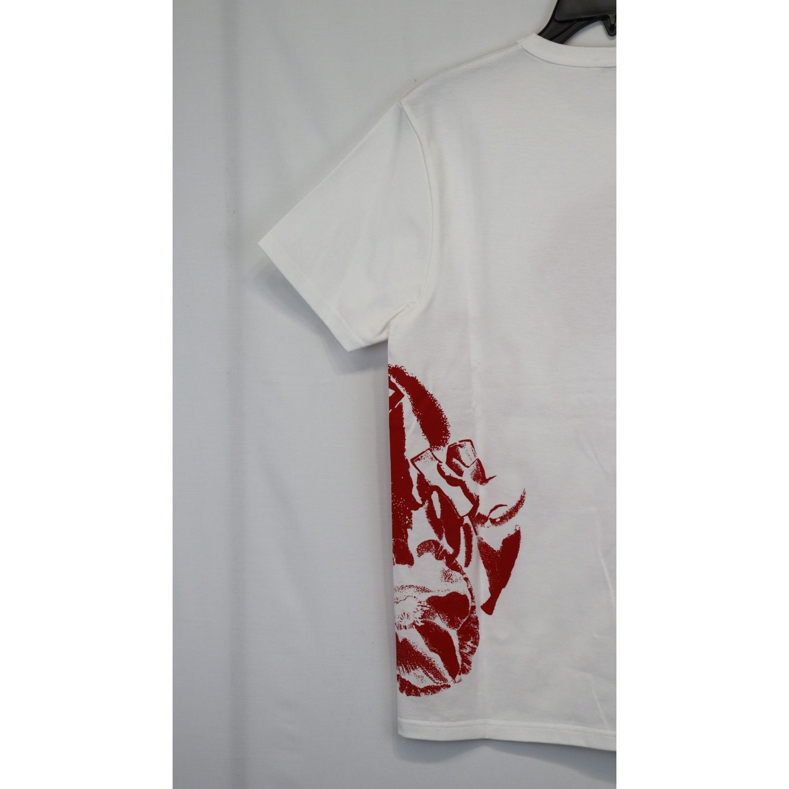 Alexander McQueen o1rshd1 ***Defective / T-Shirt in White/Red Size US S / EU 44-46 / 1 - 10 Thumbnail