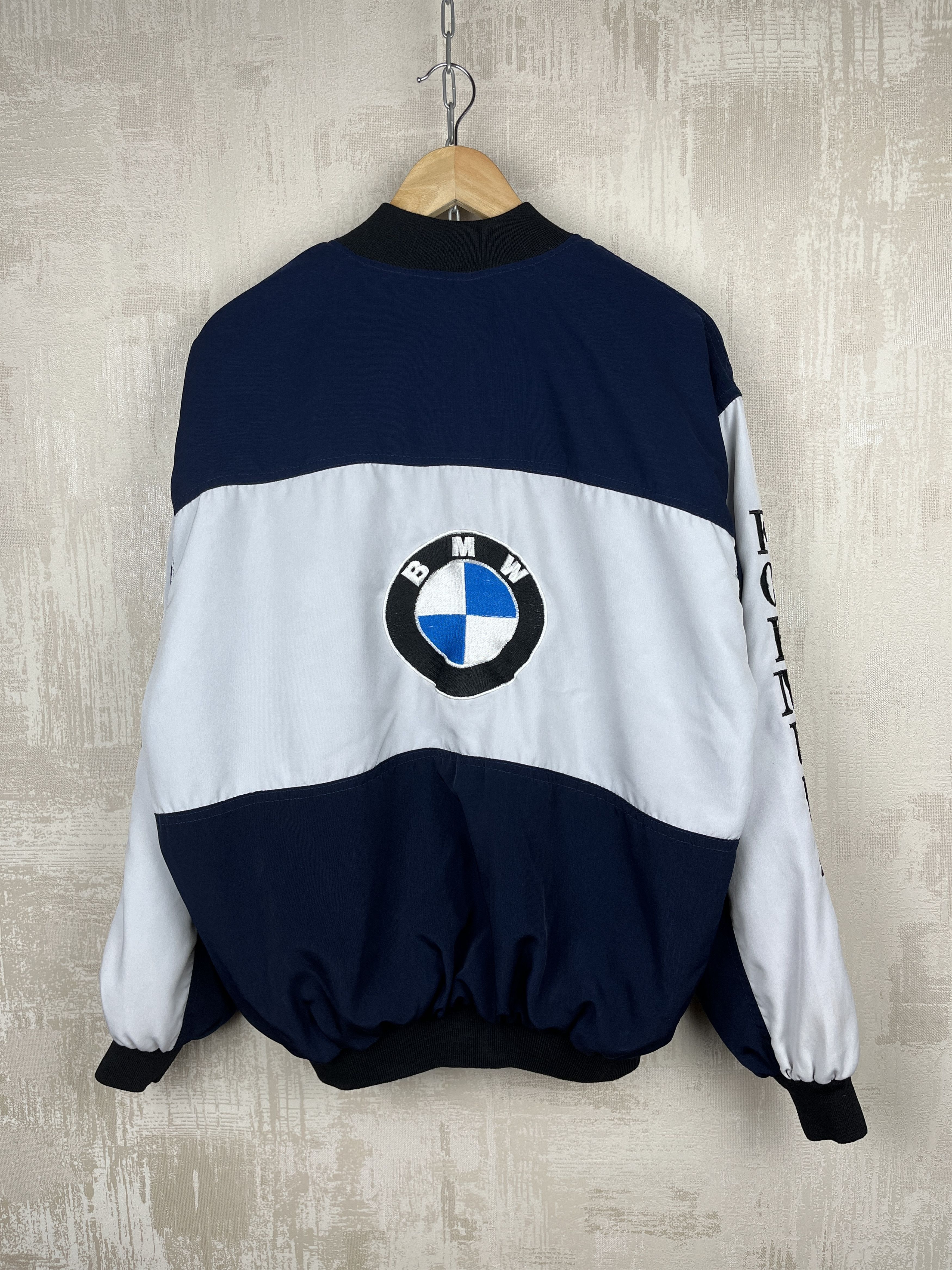 BMW × Vintage BMW Williams F1 Team Raf Schumacher Racing Bomber Jacket Size US L / EU 52-54 / 3 - 15 Thumbnail