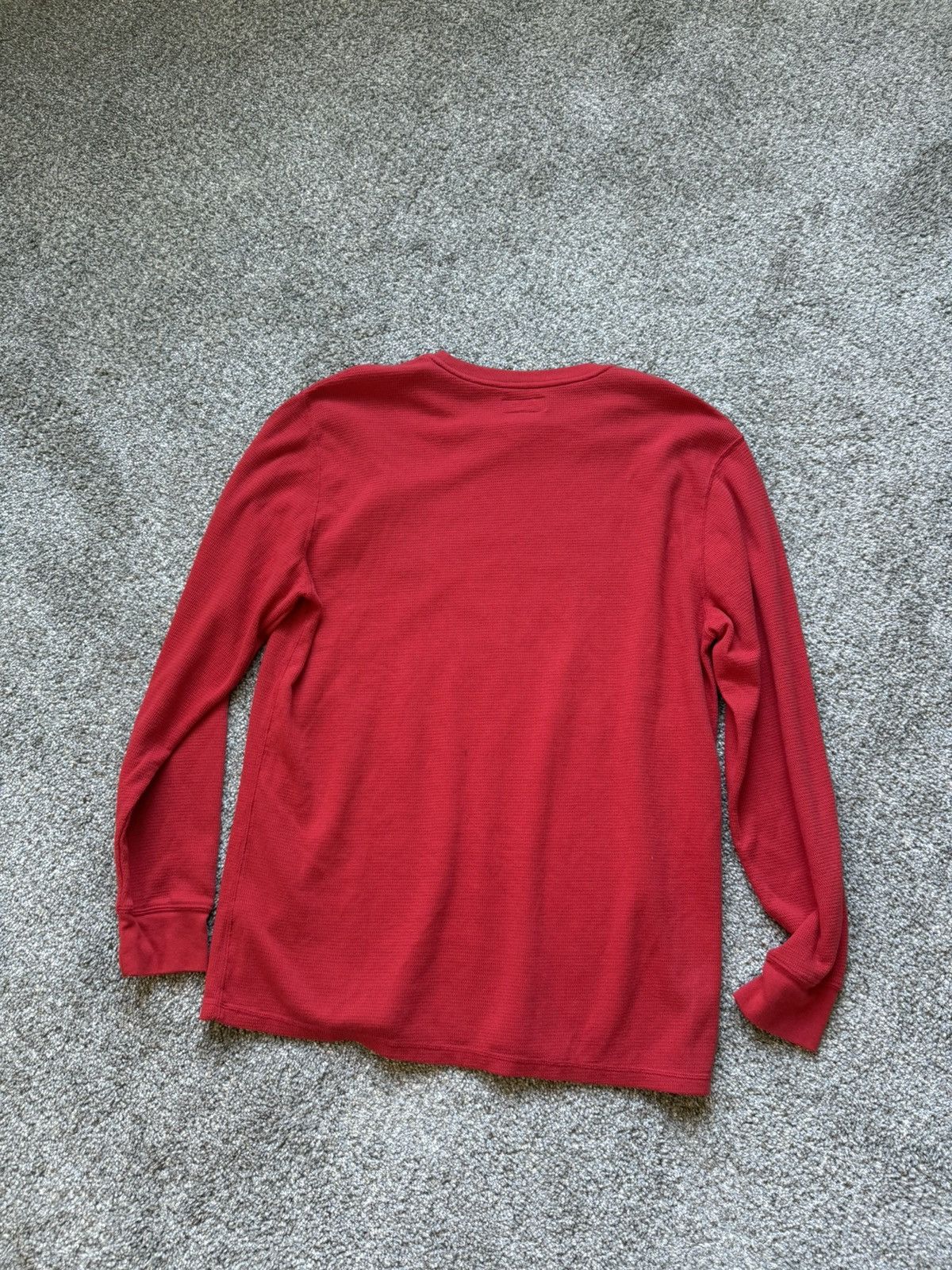 Polo Ralph Lauren Polo Ralph Lauren Polo Bear Long Sleeve Waffle Shirt Size US XL / EU 56 / 4 - 5 Thumbnail