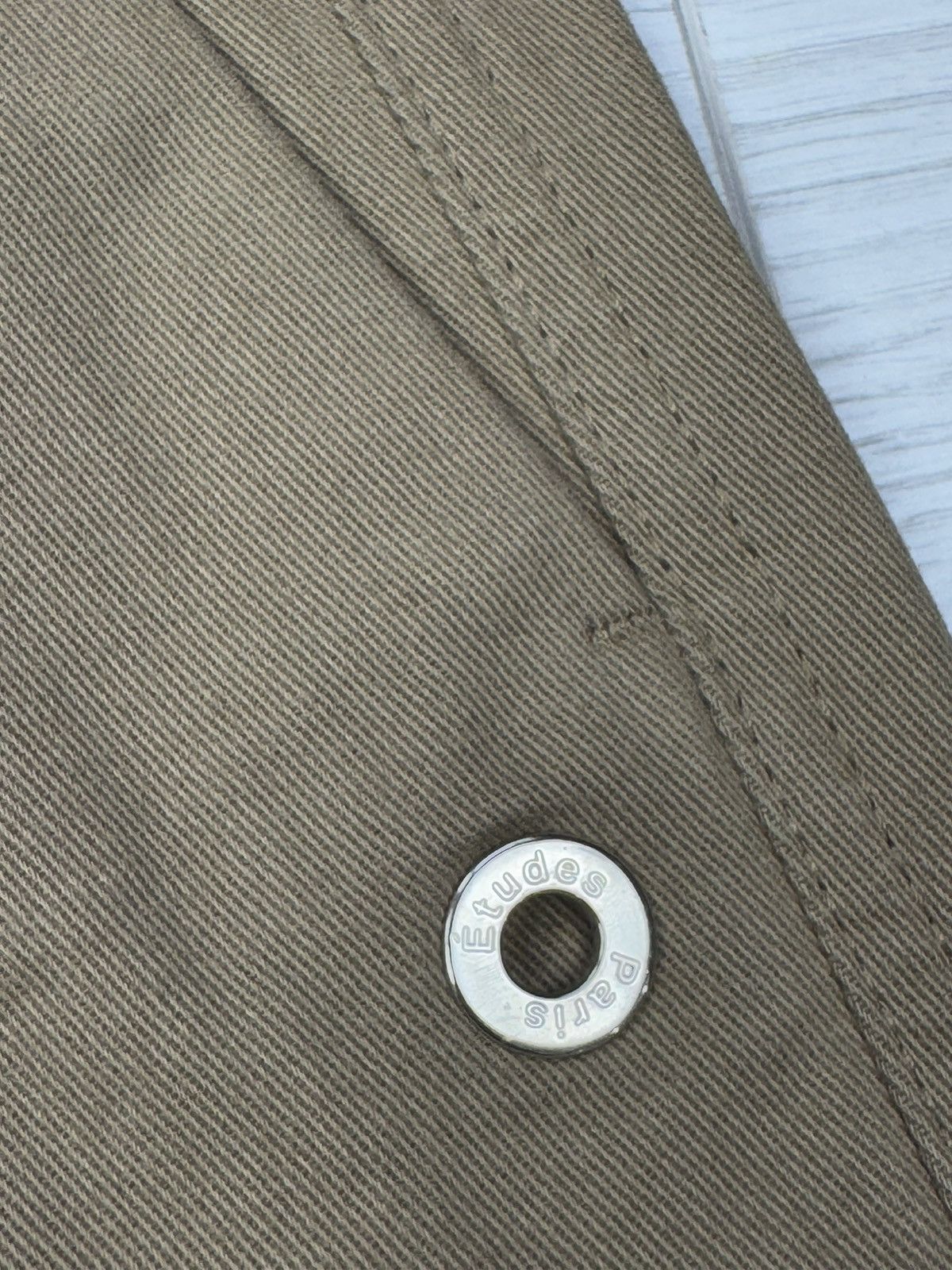 Etudes Etudes Beige Design Chino Pants Trousers Size US 30 / EU 46 - 4 Thumbnail