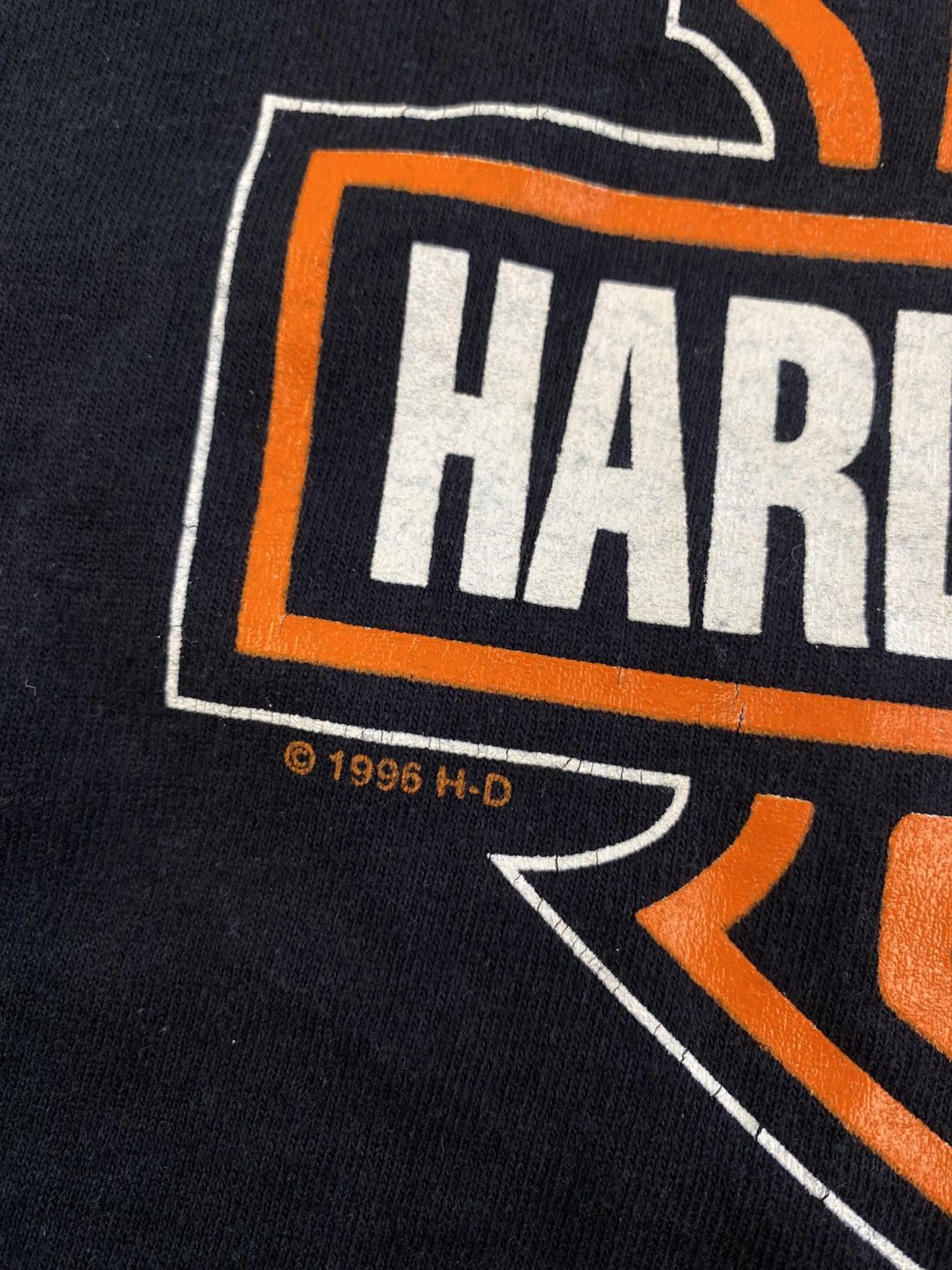 Harley Davidson Harley Davidson 1996 Black Bear Long Sleeve T-shirt Size: M Size US M / EU 48-50 / 2 - 3 Thumbnail