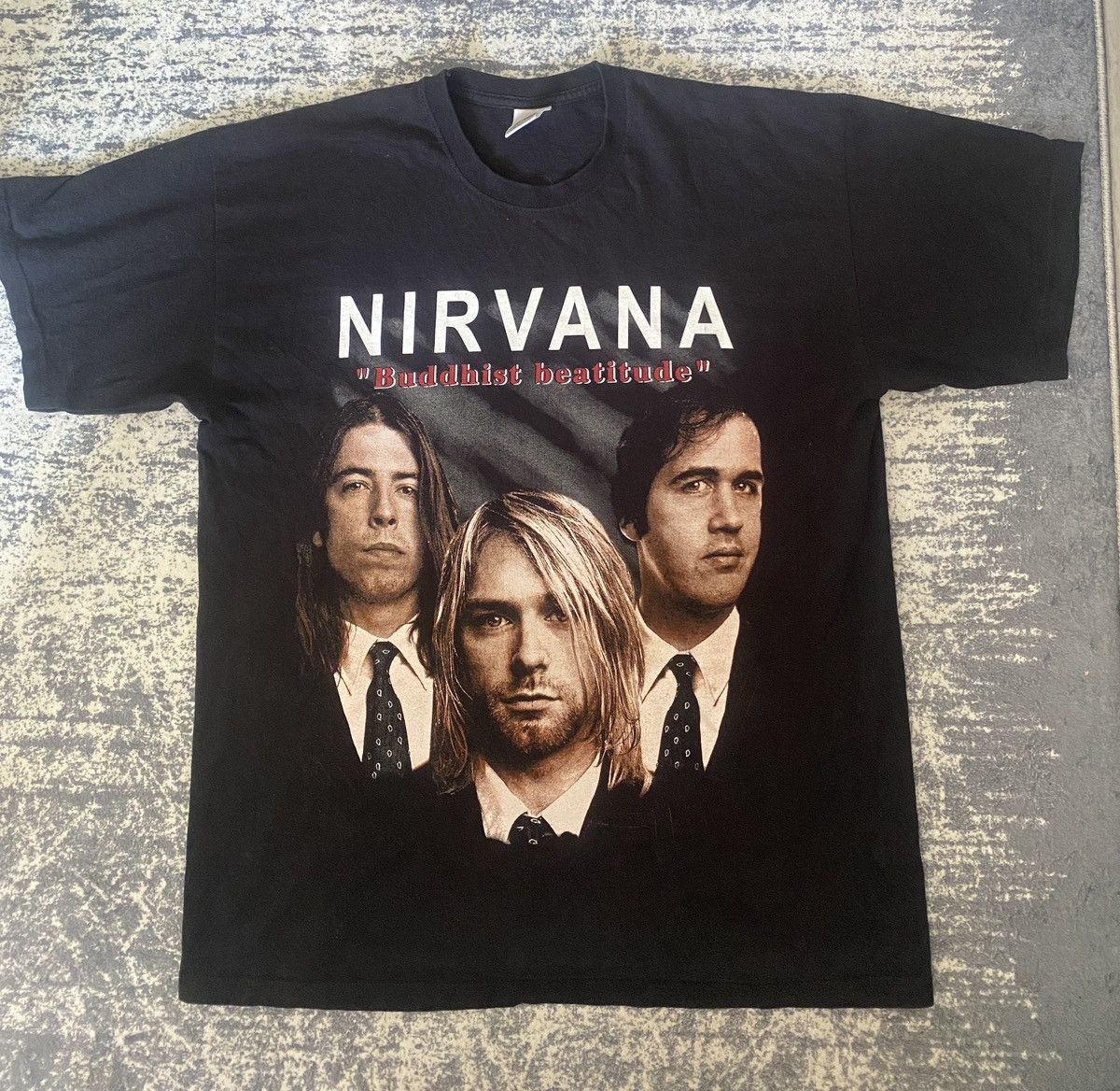 Nirvana Nirvana Buddhist beatitude Vintage Band Tees 00s Size US L / EU 52-54 / 3 - 1 Thumbnail