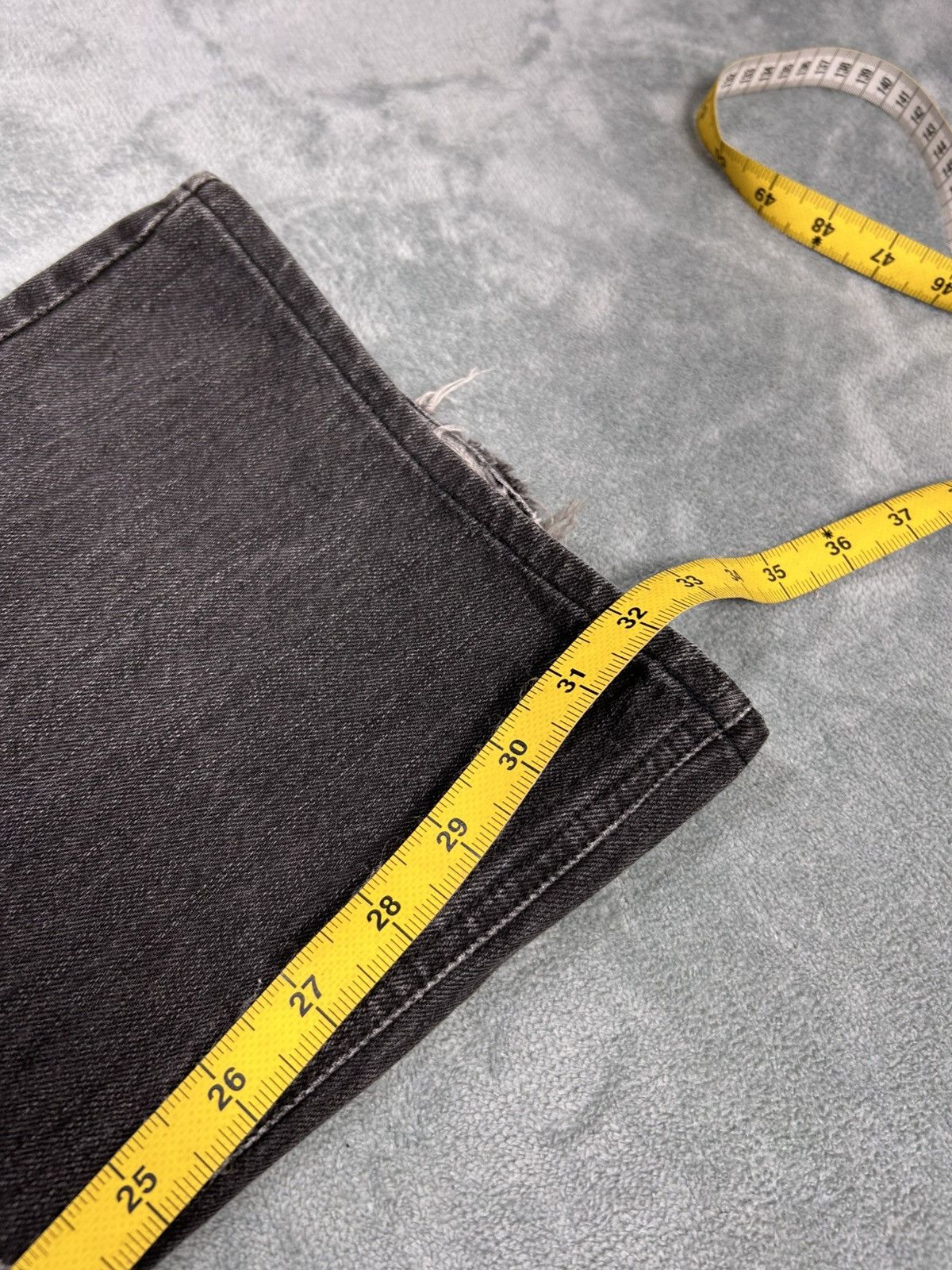 Japanese Brand Rupert Edge Distressed Flared Denim Pants. s0204 Size US 32 / EU 48 - 17 Thumbnail
