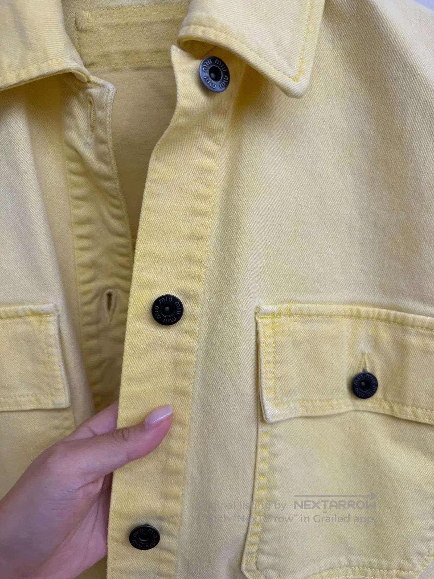 Miu Miu miumiu yellow pocket shirt size 36. Size US S / EU 44-46 / 1 - 6 Thumbnail