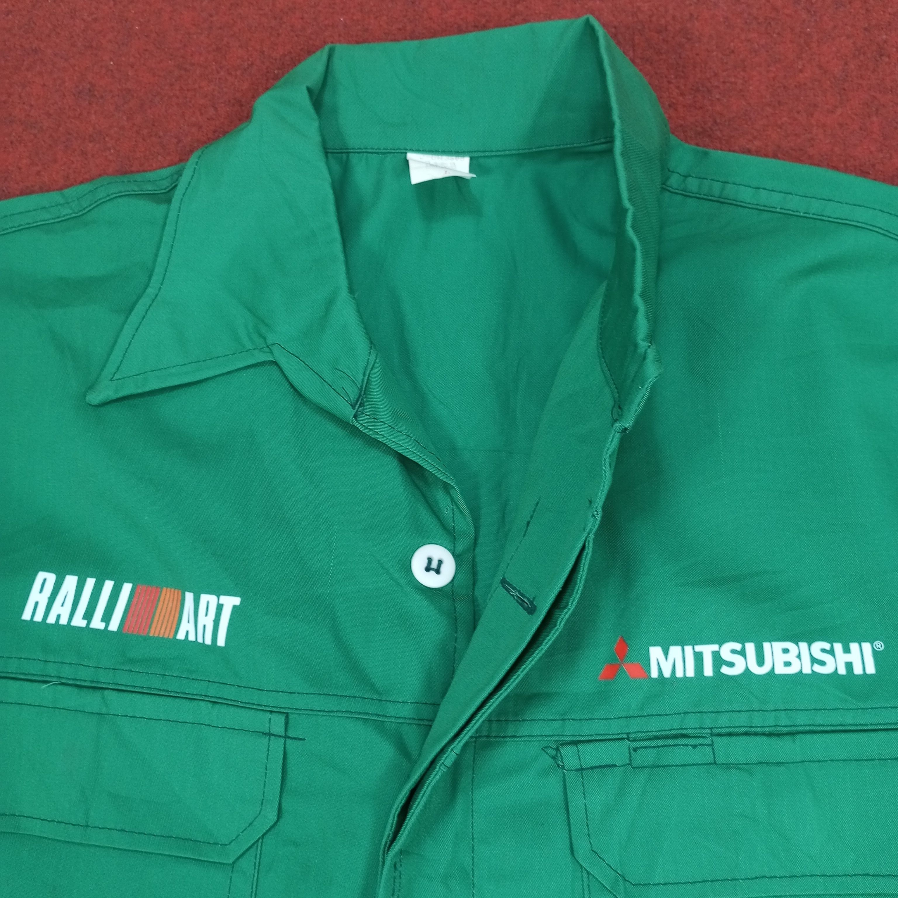 Japanese Brand Mitsubishi Motor Ralli Art Workwear Custom Coverall Jacket Size US M / EU 48-50 / 2 - 9 Thumbnail