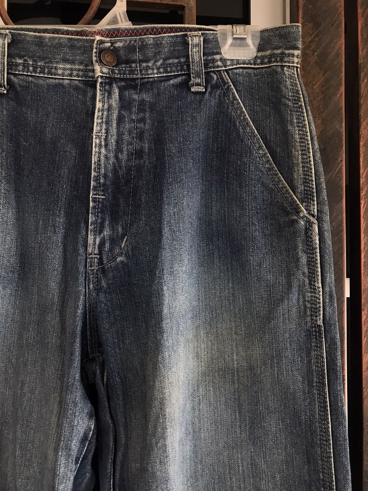 If Six Was Nine × Japanese Brand Y2K Japanese Brand Nuve Baggy Jeans Size US 30 / EU 46 - 6 Thumbnail