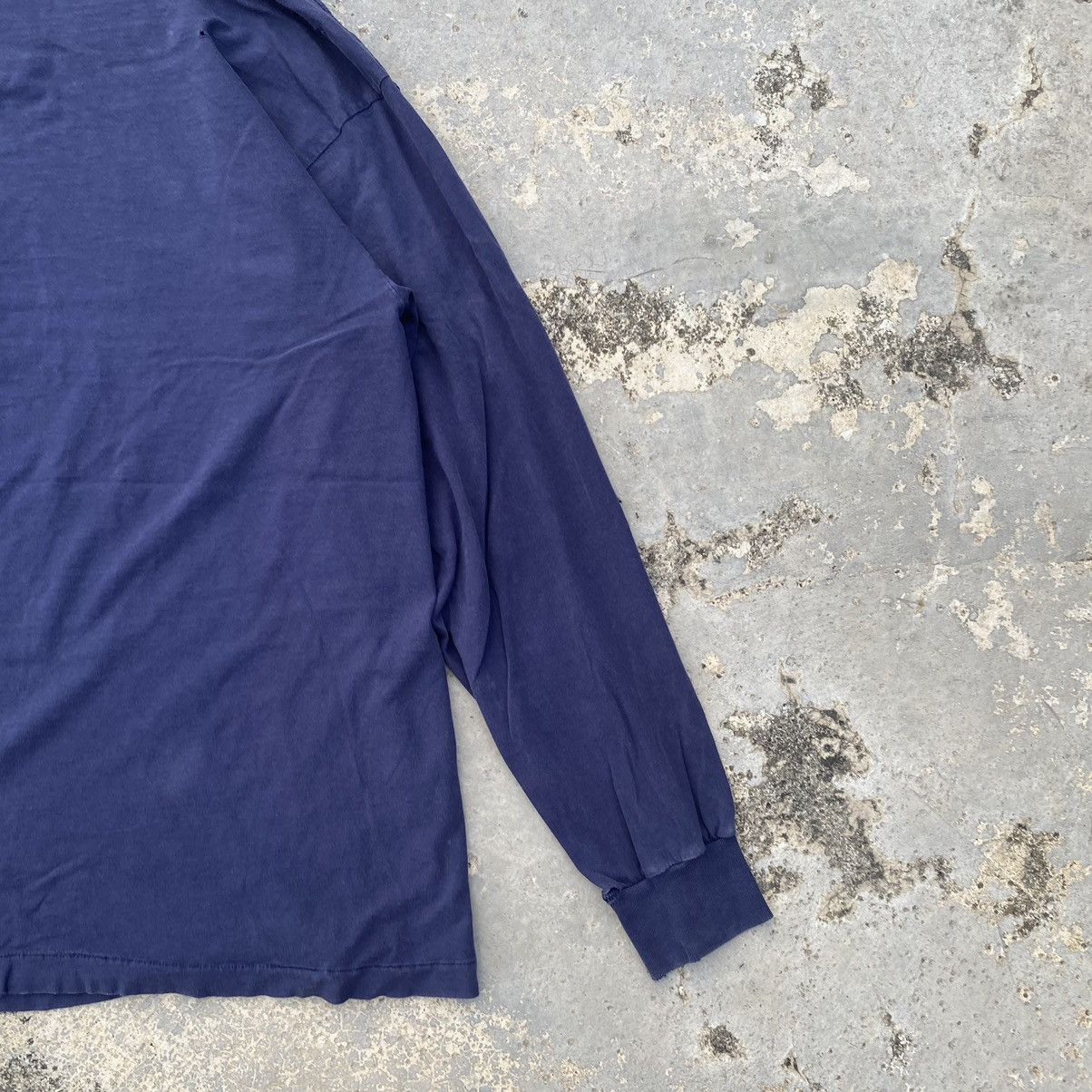 Polo Ralph Lauren × Vintage 90s polo ralph lauren bear long sleeve ripped pocket tee Size US S / EU 44-46 / 1 - 15 Thumbnail