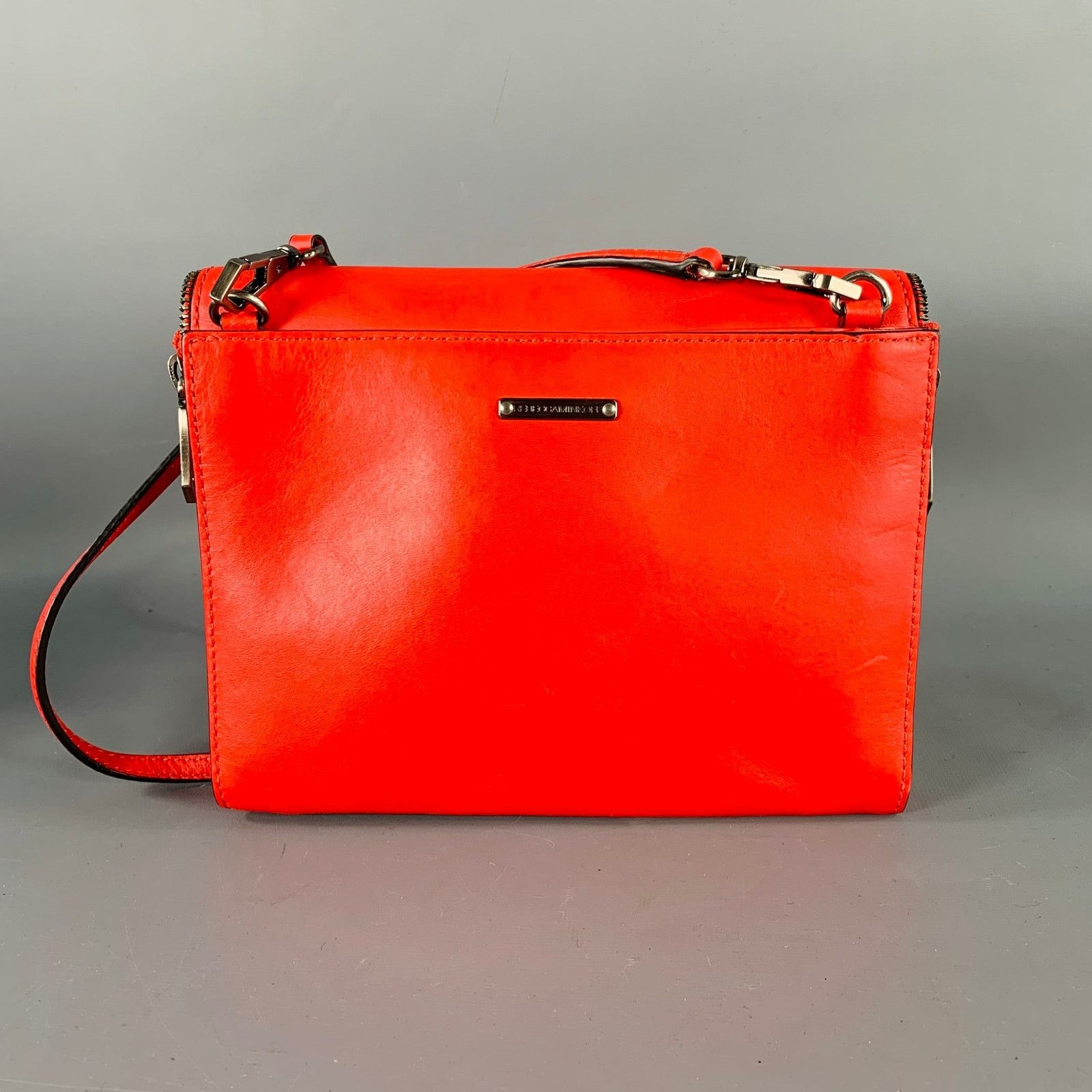 Rebecca Minkoff REBECCA MINKOFF Red Leather Cross Body Flap Handbag Size ONE SIZE - 3 Thumbnail
