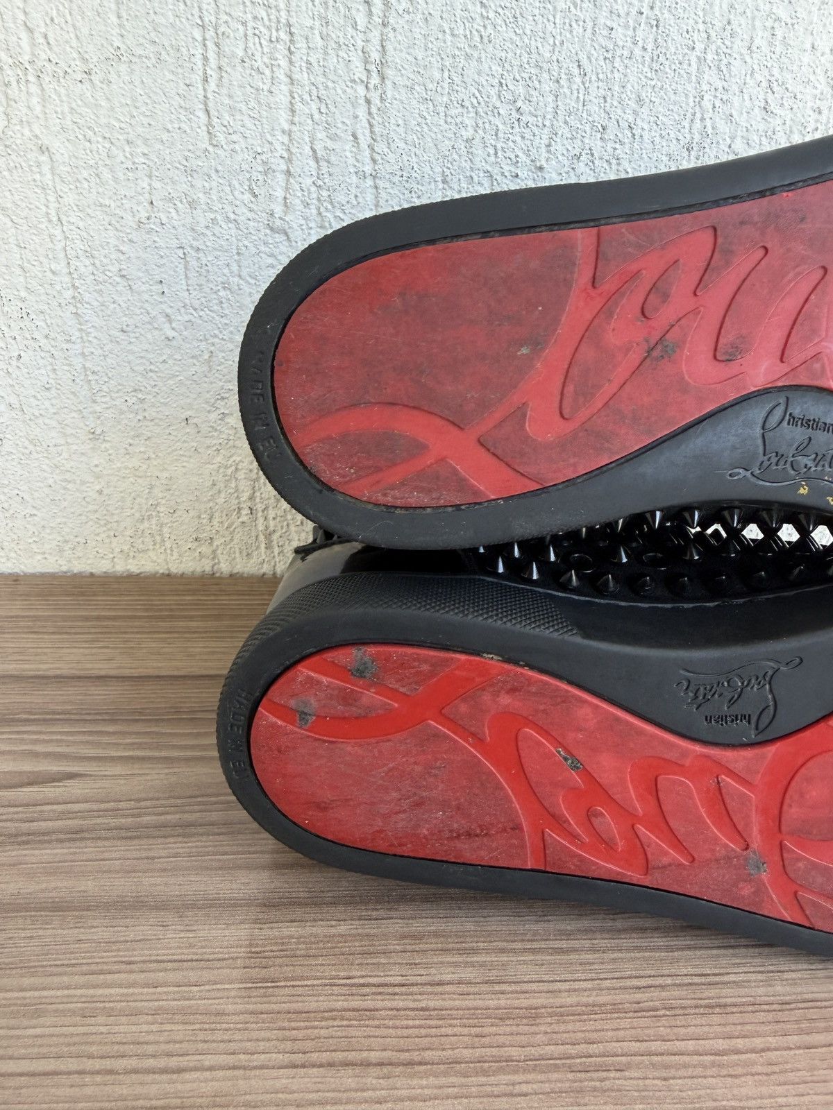 Christian Louboutin spiked louis junior trainers Size US 7 / EU 40 - 21 Thumbnail