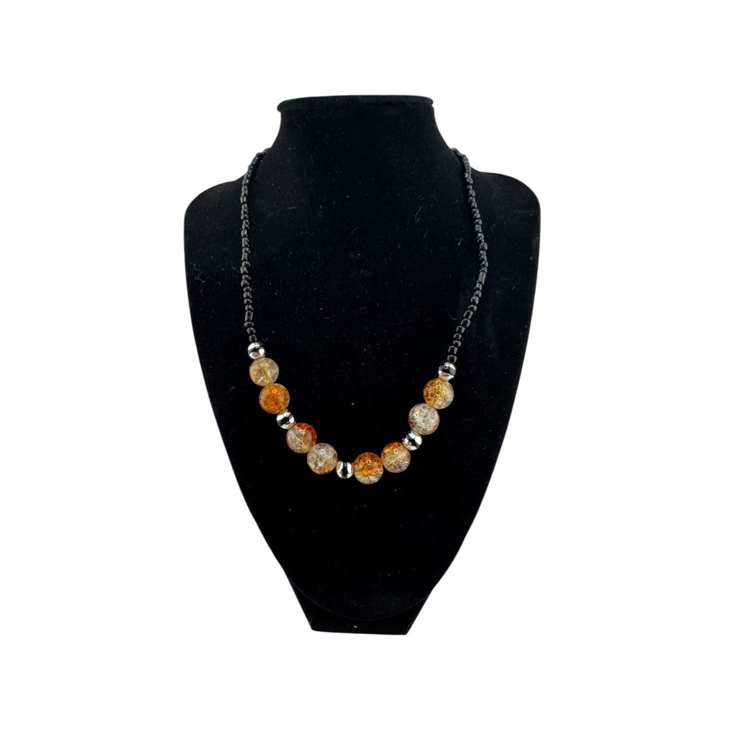 Other Citrus & Midnight Beaded Necklace for Bold, Sunny Souls Size ONE SIZE - 1 Thumbnail