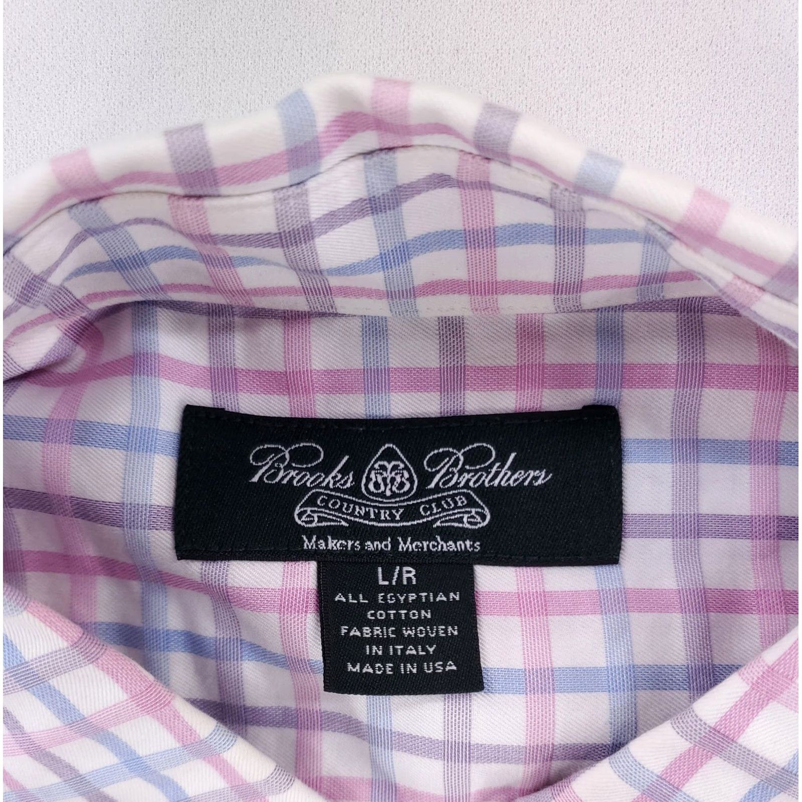 Brooks Brothers Brooks Brothers Makers Button Down Shirt Egyptian Cotton Made USA Mens L Multicolor Shirt Mens L Size US L / EU 52-54 / 3 - 2 Thumbnail