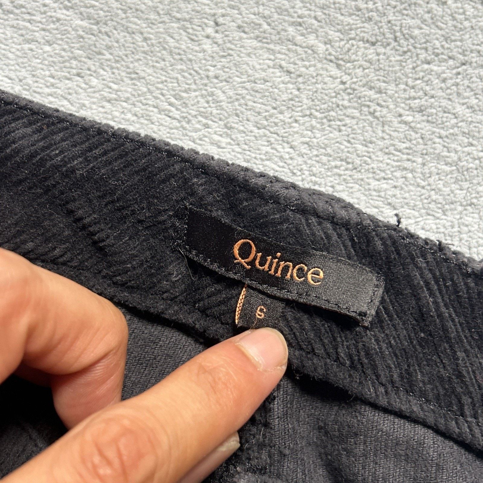 Quince Corduroy Kick Flare Baggy Pants Womens 6 31x26 Dojo Wide Leg Size 28" / US 6 / IT 42 - 3 Thumbnail