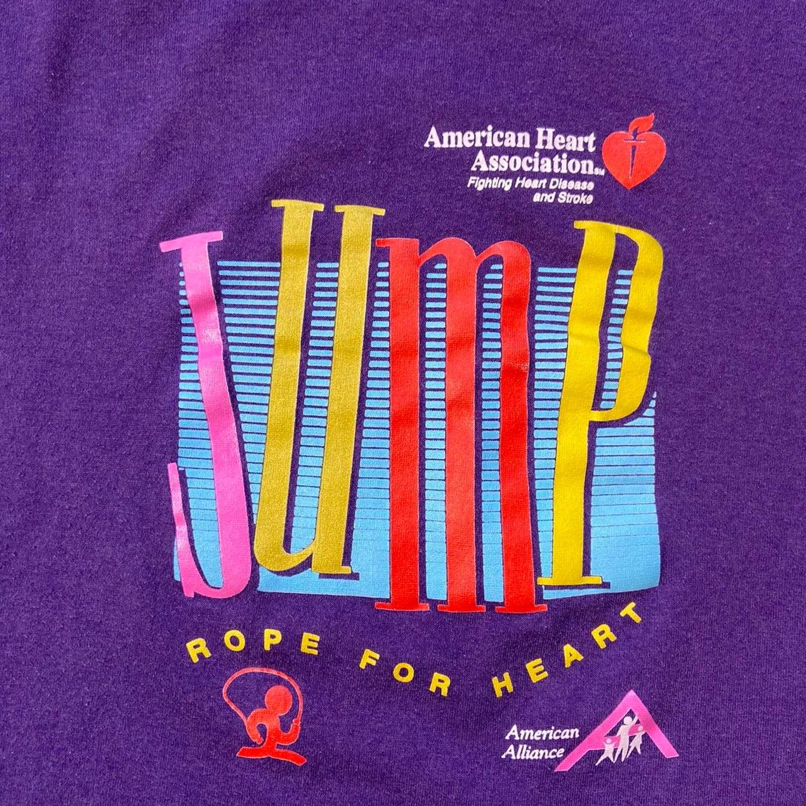 Fruit Of The Loom 90s american heart association Size US XL / EU 56 / 4 - 4 Thumbnail
