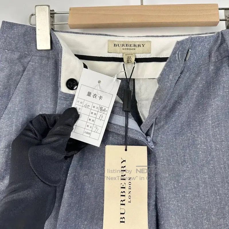 Burberry Burberry Gray Cashmere Men's Casual Pants. Size US 31 - 3 Thumbnail