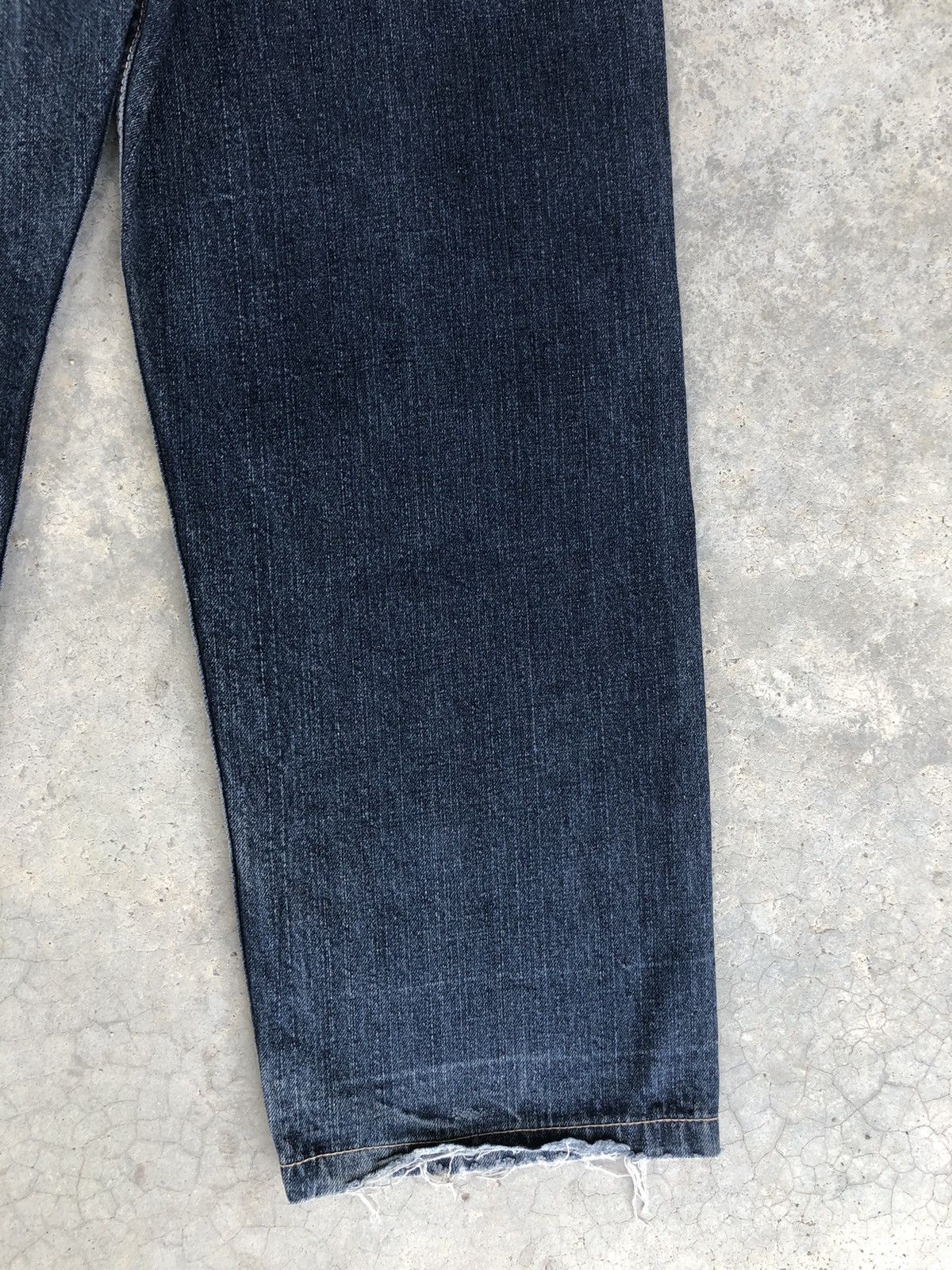 Japanese Brand Baggy Jeans Townz Spellout Distressed Jeans Size US 32 / EU 48 - 12 Thumbnail