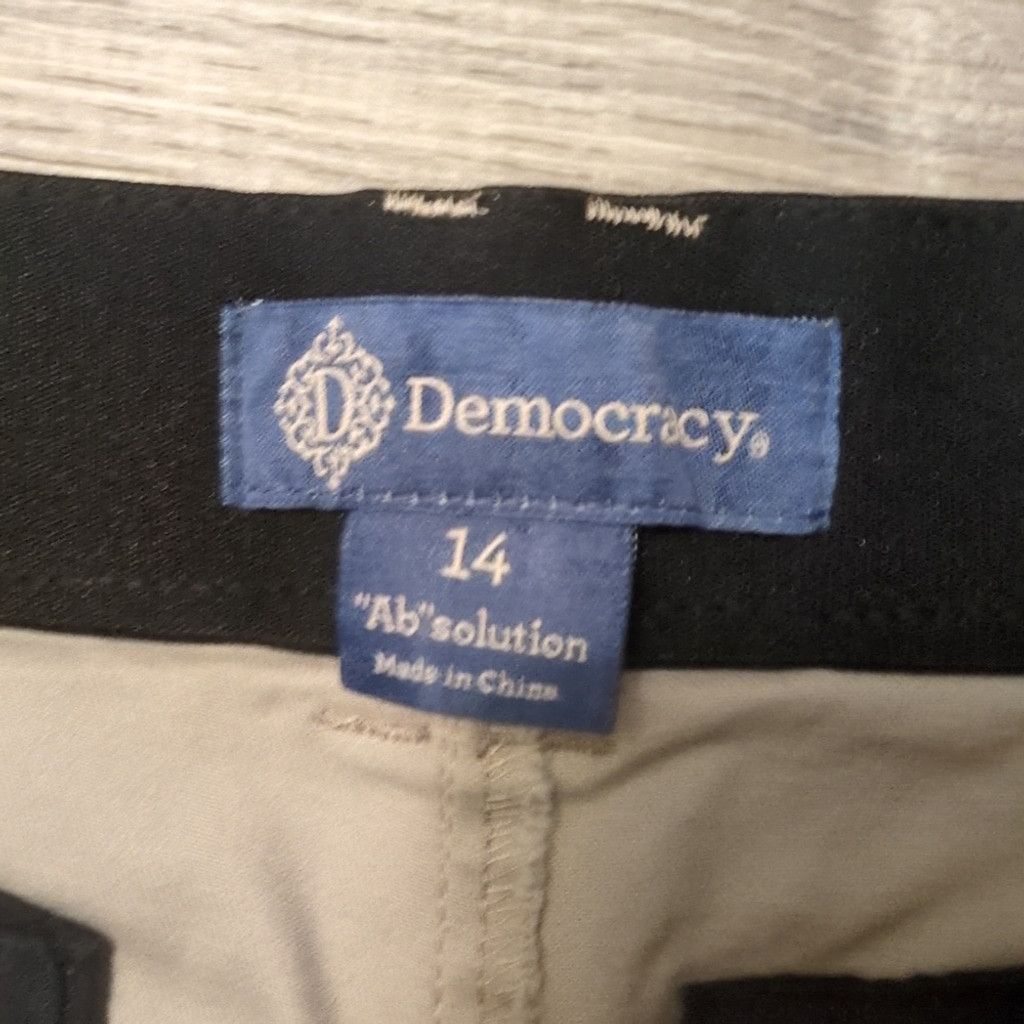 Other Democracy ab solution high rise trouser flax taupe Size 14 Size 36" / US 14 / IT 50 - 5 Thumbnail
