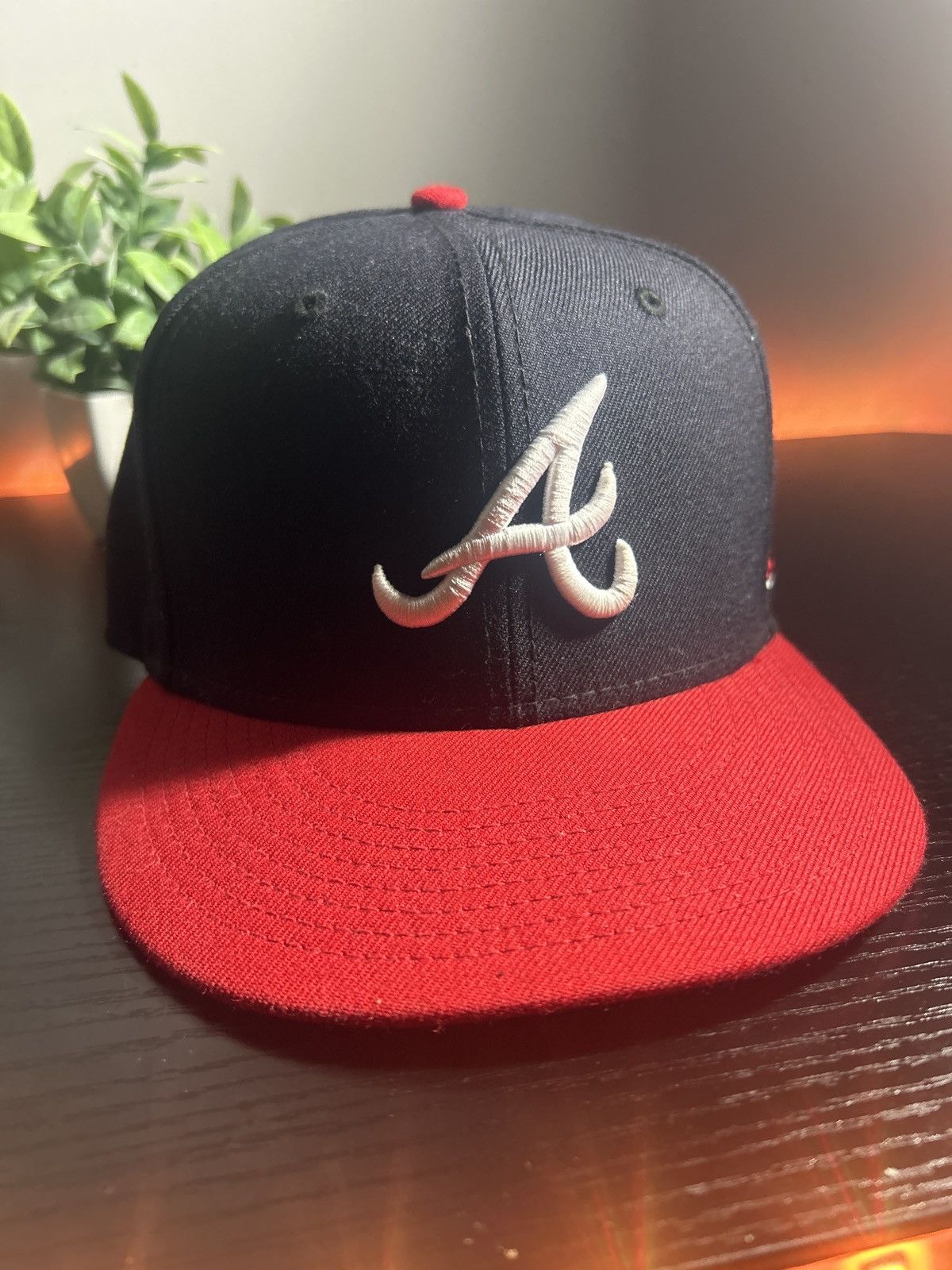 Hat Club × Vintage ATLANTA BRAVES CLASSIC FITTED HAT SIZE 1/2 Size ONE SIZE - 1 Thumbnail