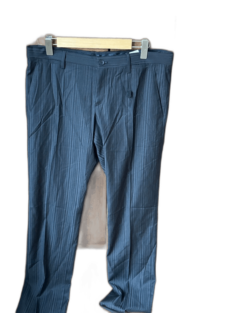 Dolce & Gabbana DG Wool Casual Trousers with Stripes Size US 44 / EU 60 - 1 Thumbnail