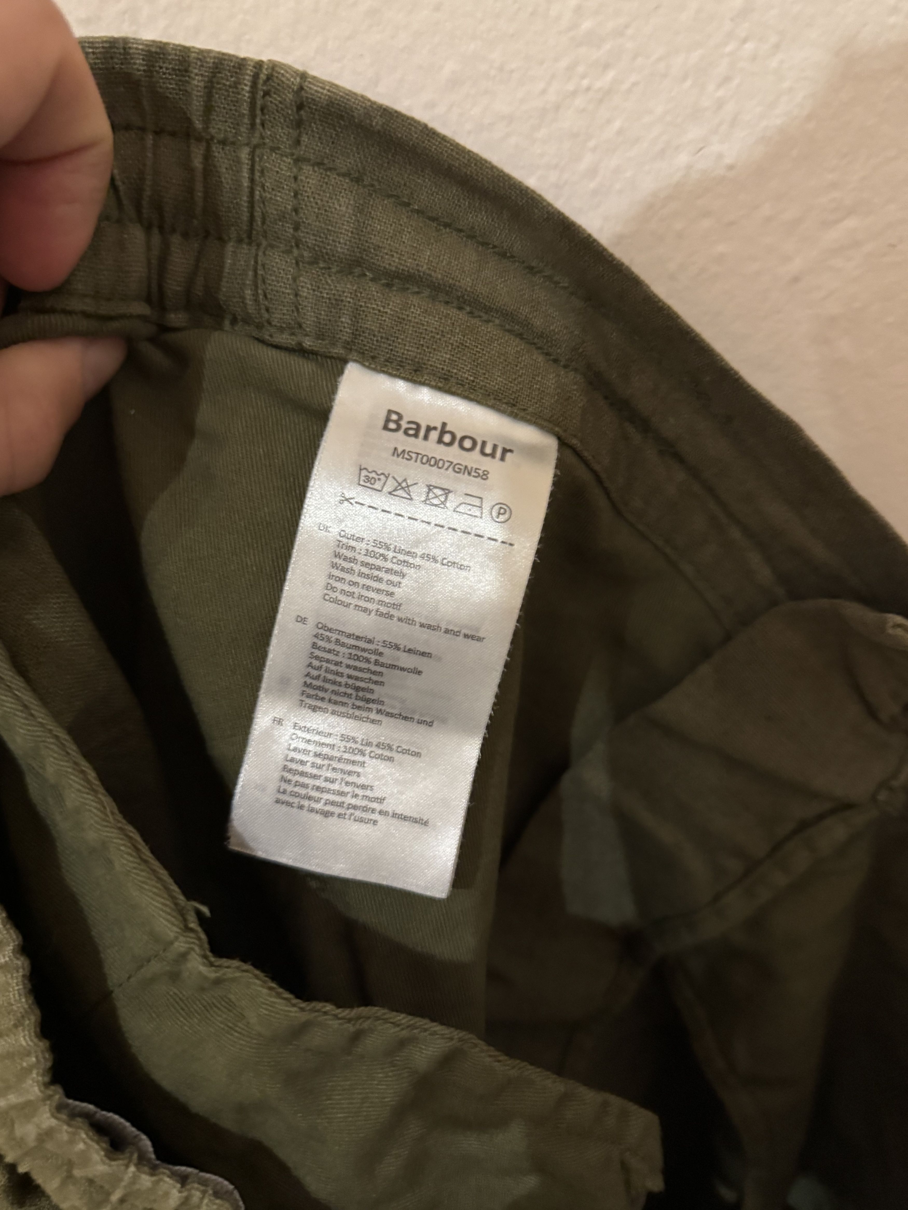 Barbour Green Barbour Shorts Size US 32 / EU 48 - 5 Thumbnail