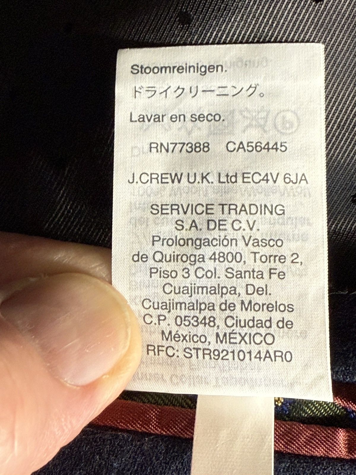 J.Crew J. Crew Ludlow Slim Wool Suit, 44L Size 44L - 11 Thumbnail