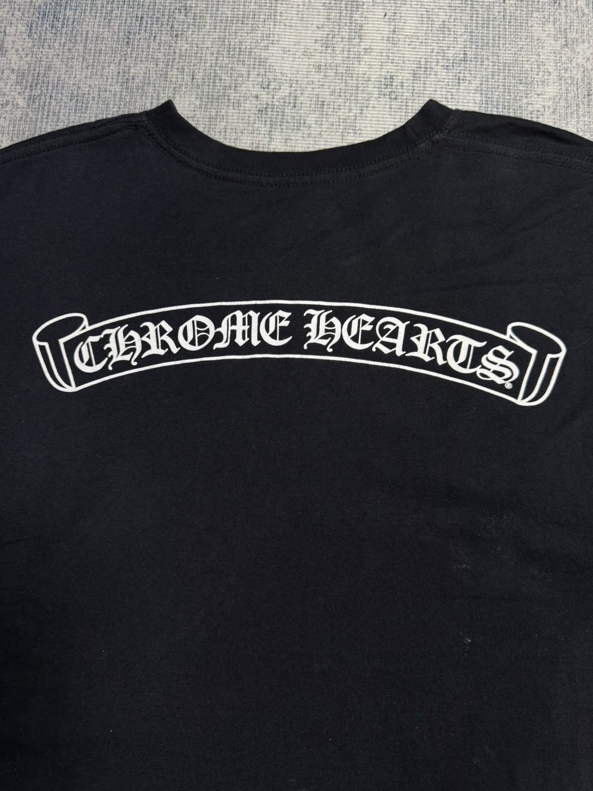Chrome Hearts Chrome Hearts - Scroll Tee Size US L / EU 52-54 / 3 - 4 Thumbnail