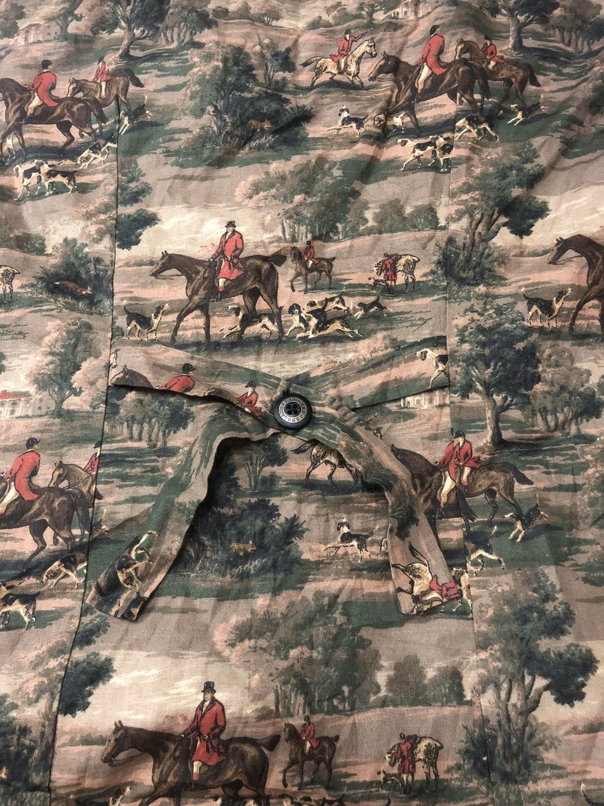 Vintage Vintage tapestry vest fullprint horses Size US M / EU 48-50 / 2 - 5 Thumbnail