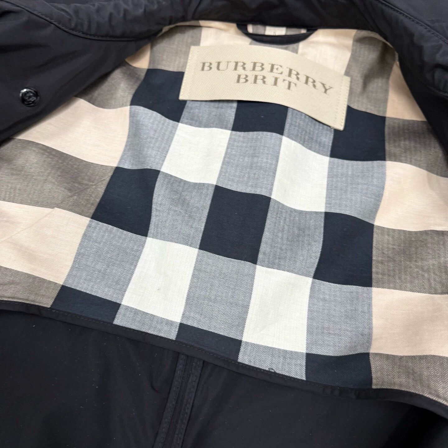 Burberry Burberry black lining check overcoat S 99 new Size S / US 4 / IT 40 - 3 Thumbnail