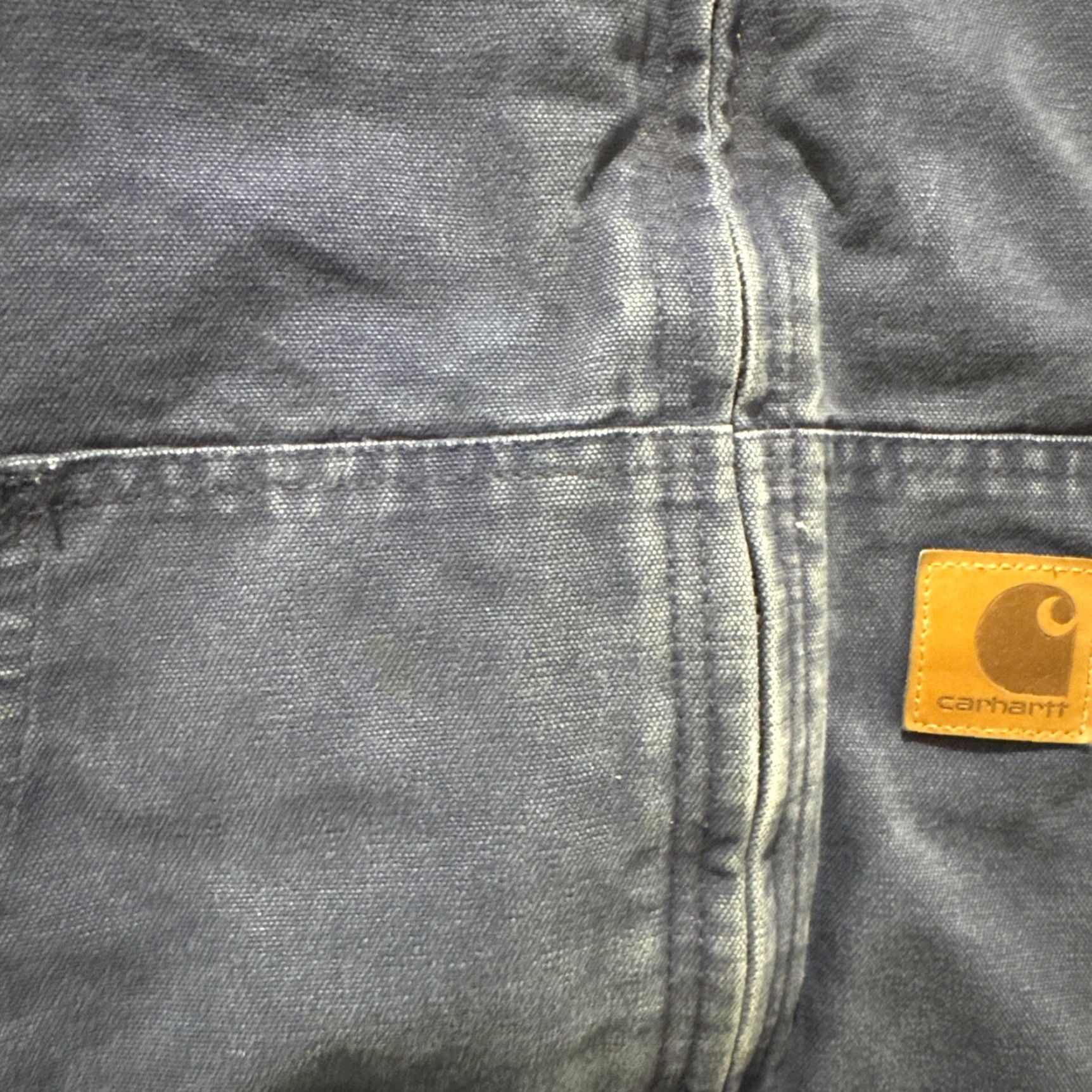 Carhartt VINTAGE Carhartt Full Zip-Up Blue Workwear Hooded Jacket 376-20 Men’s XL Size Hooded Workwear Bomber Jacket Men Blue XL Size US XL / EU 56 / 4 - 7 Thumbnail