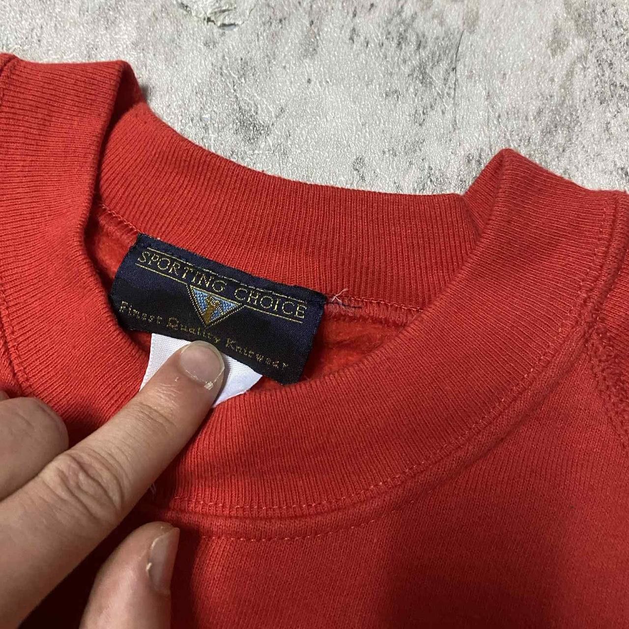 Other 80s red vintage golf club sweatshirt golf Size US L / EU 52-54 / 3 - 3 Thumbnail