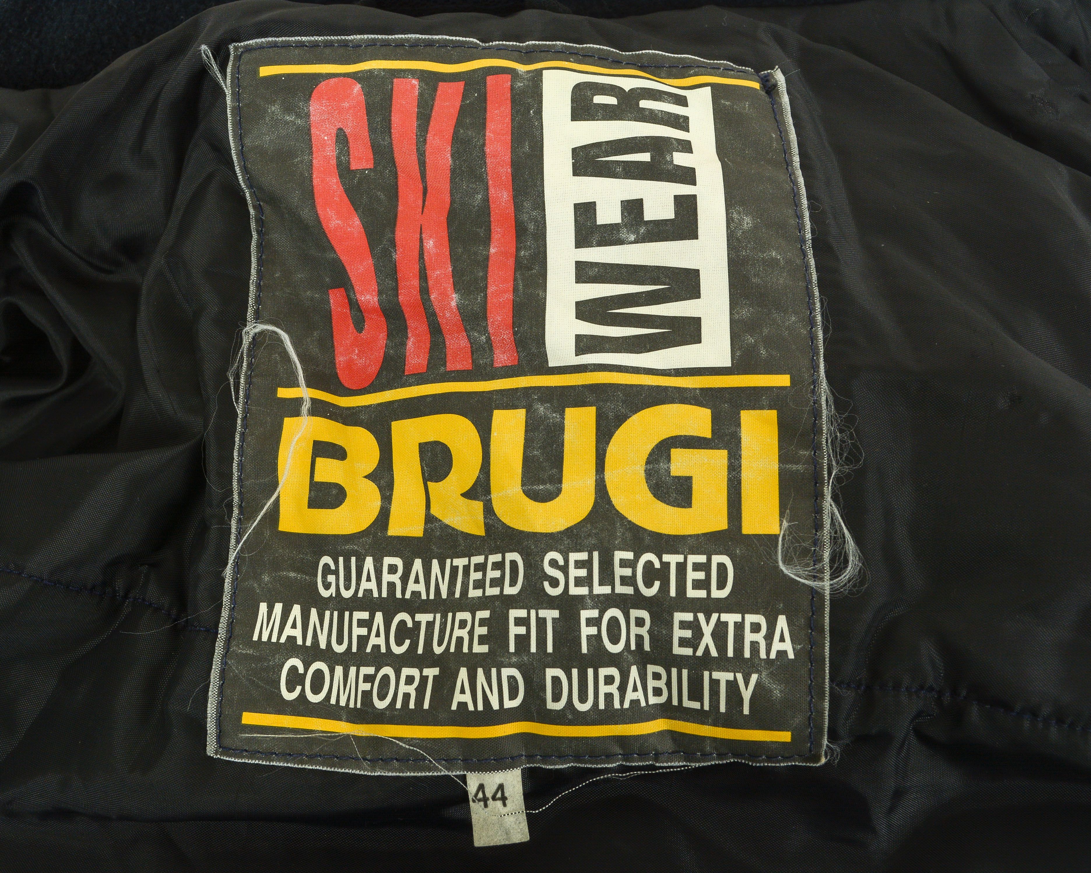 Vintage BRUGI Ski Wear y2k Snow Suit Women S Jumpsuit Skisuit Size 27" / US 4 / IT 40 - 8 Thumbnail