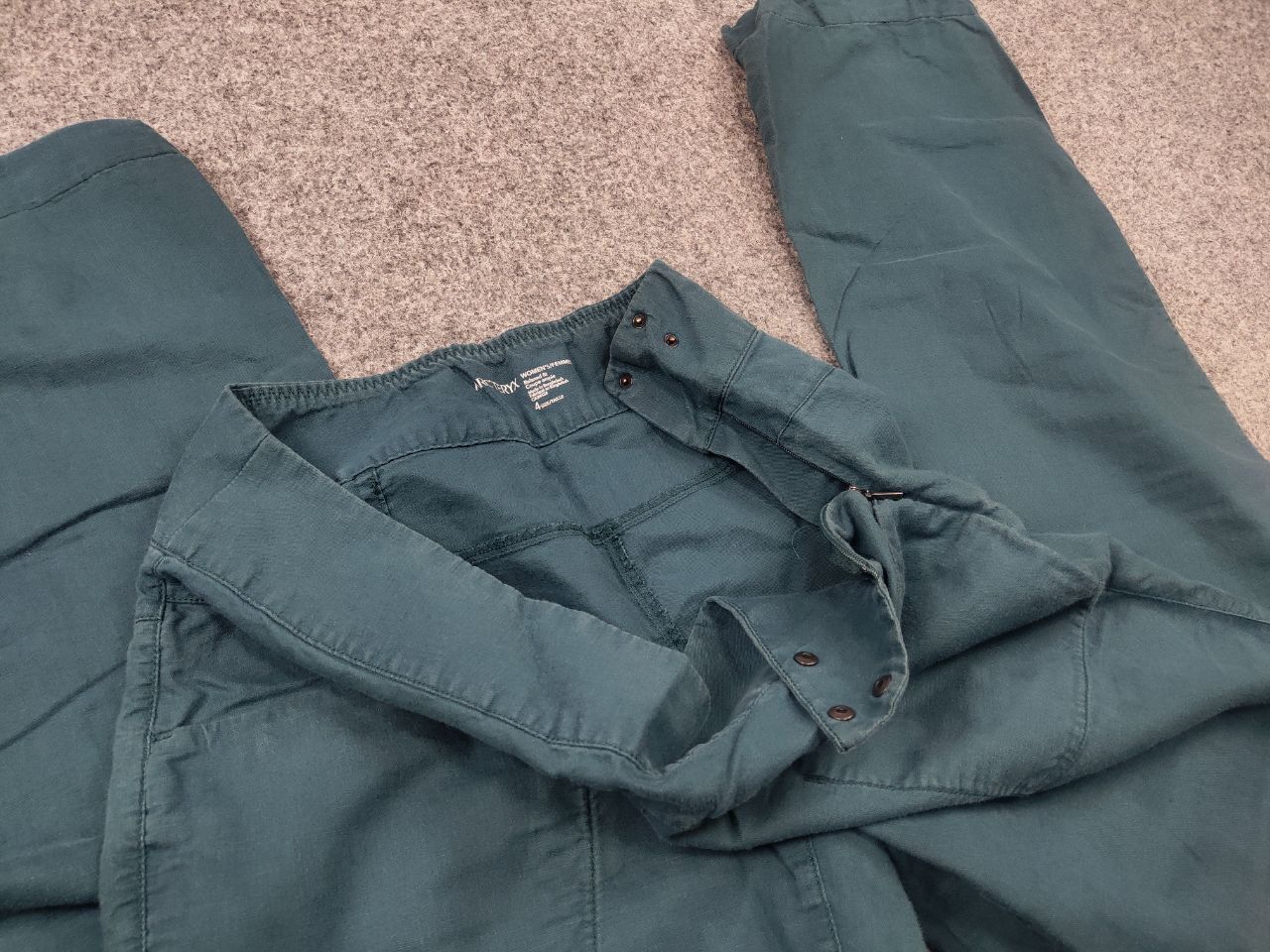 Arc'teryx Arcteryx Vintage Spadina light Casual Pants turquoise Linen Size 29" - 15 Thumbnail